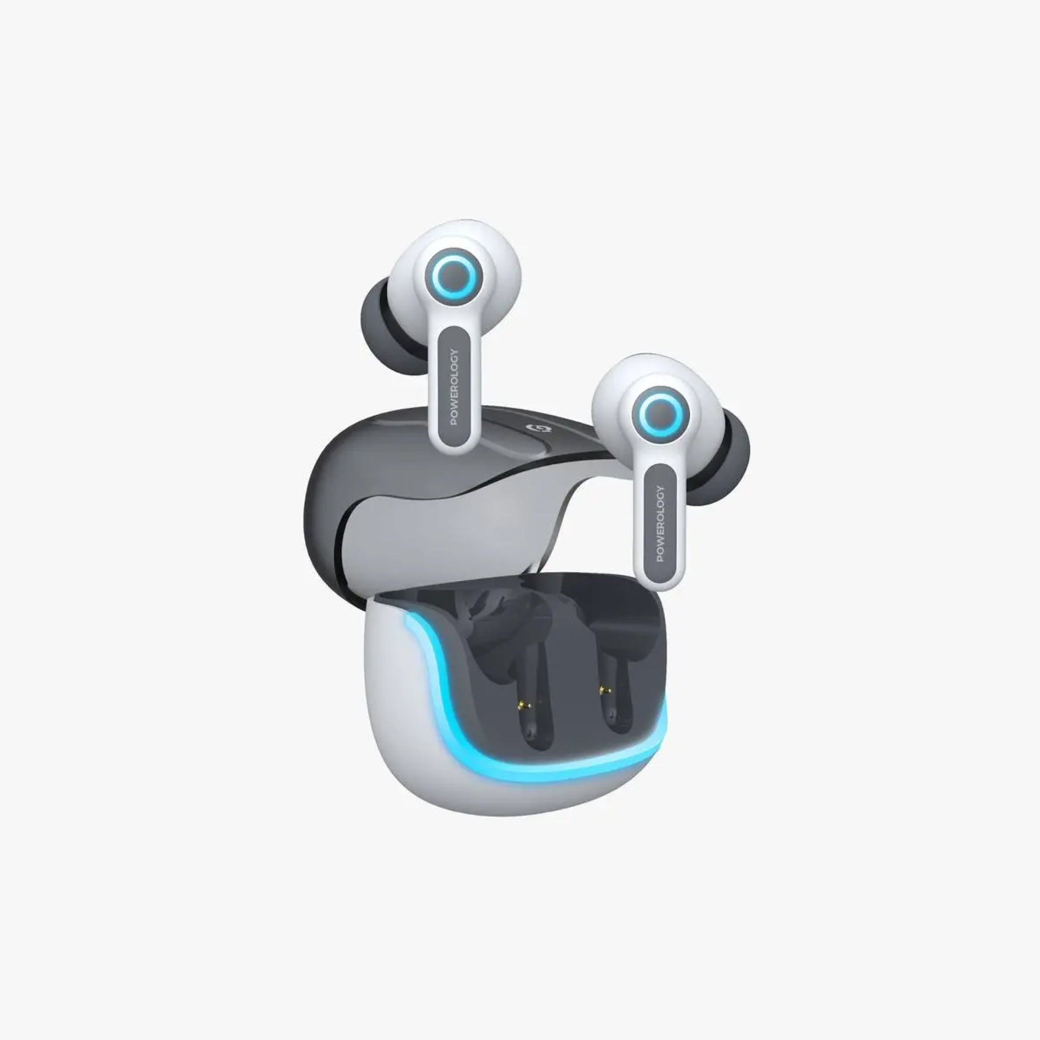Powerology Quad Mic ENC True Wireless Earbuds