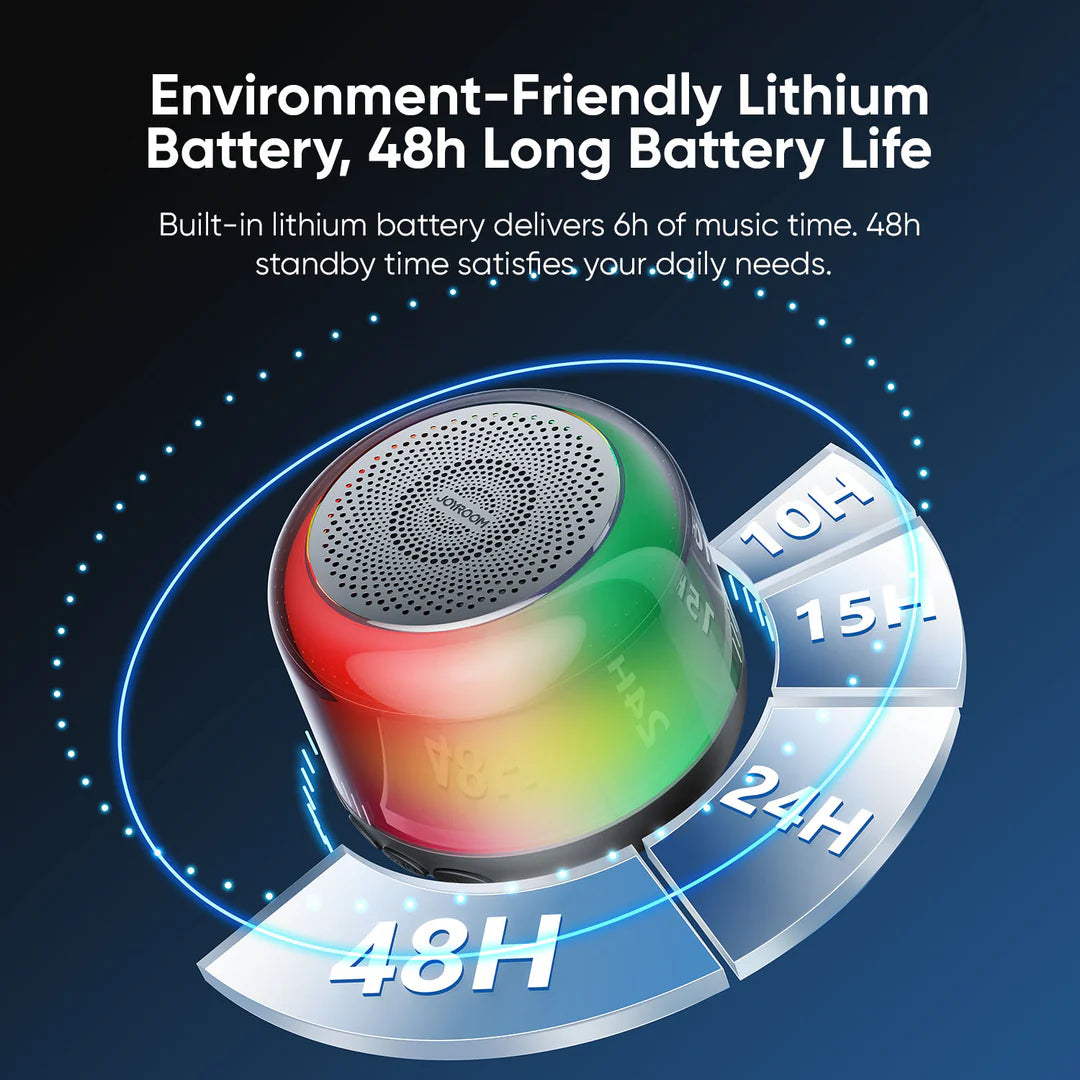 Joyroom Transparent Bluetooth Wireless Speaker with Light