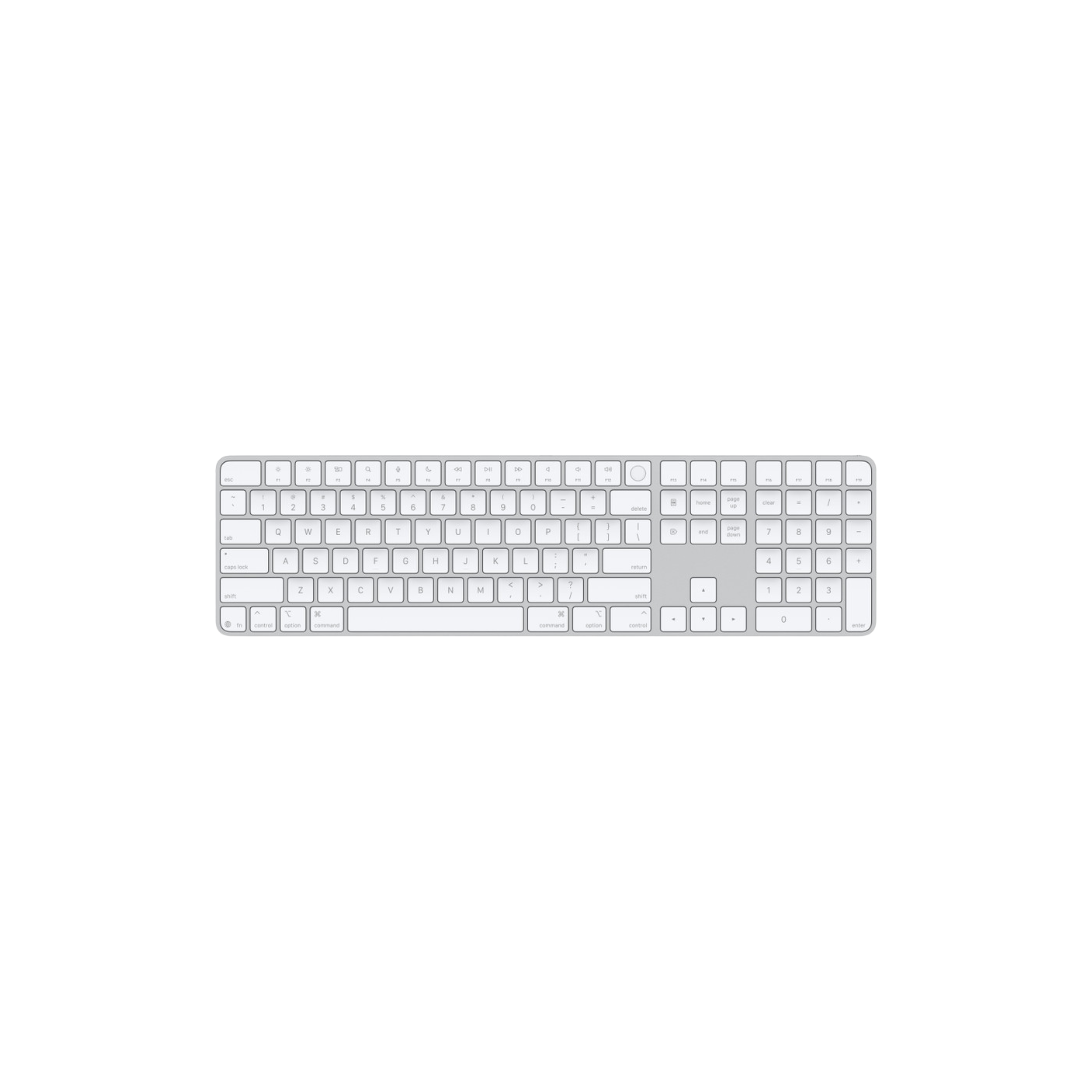 Magic Keyboard with Touch ID and Numeric Keypad (USB–C)
