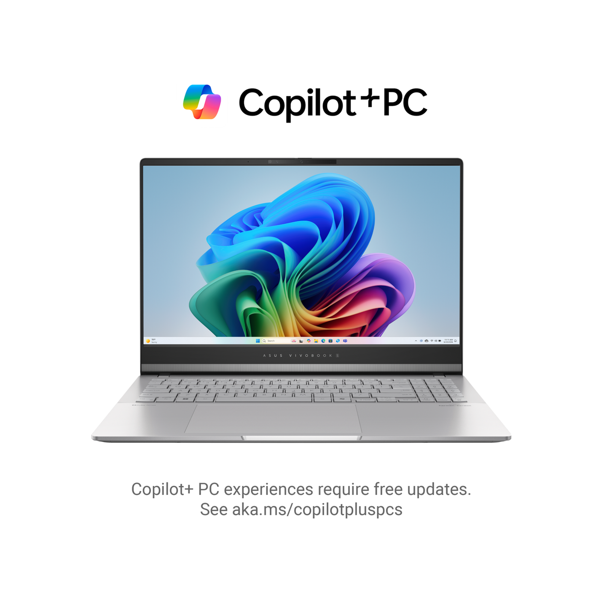 ASUS Vivobook S 15 (M5506) Copilot+ PC Laptop Cool Sliver