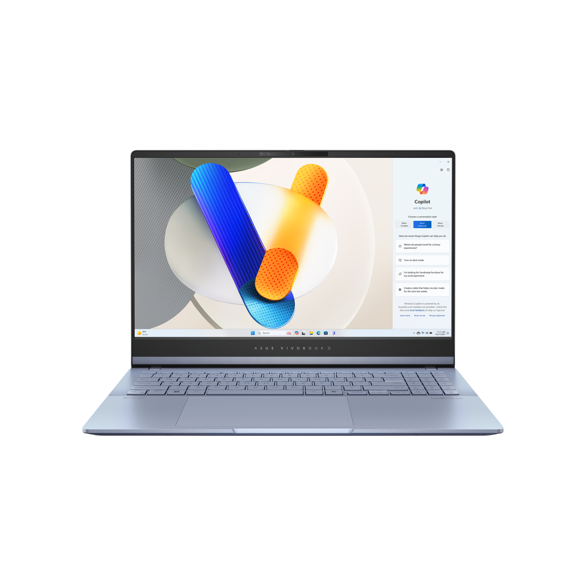 ASUS Vivobook S 15 OLED (S5506) Laptop Mist Blue