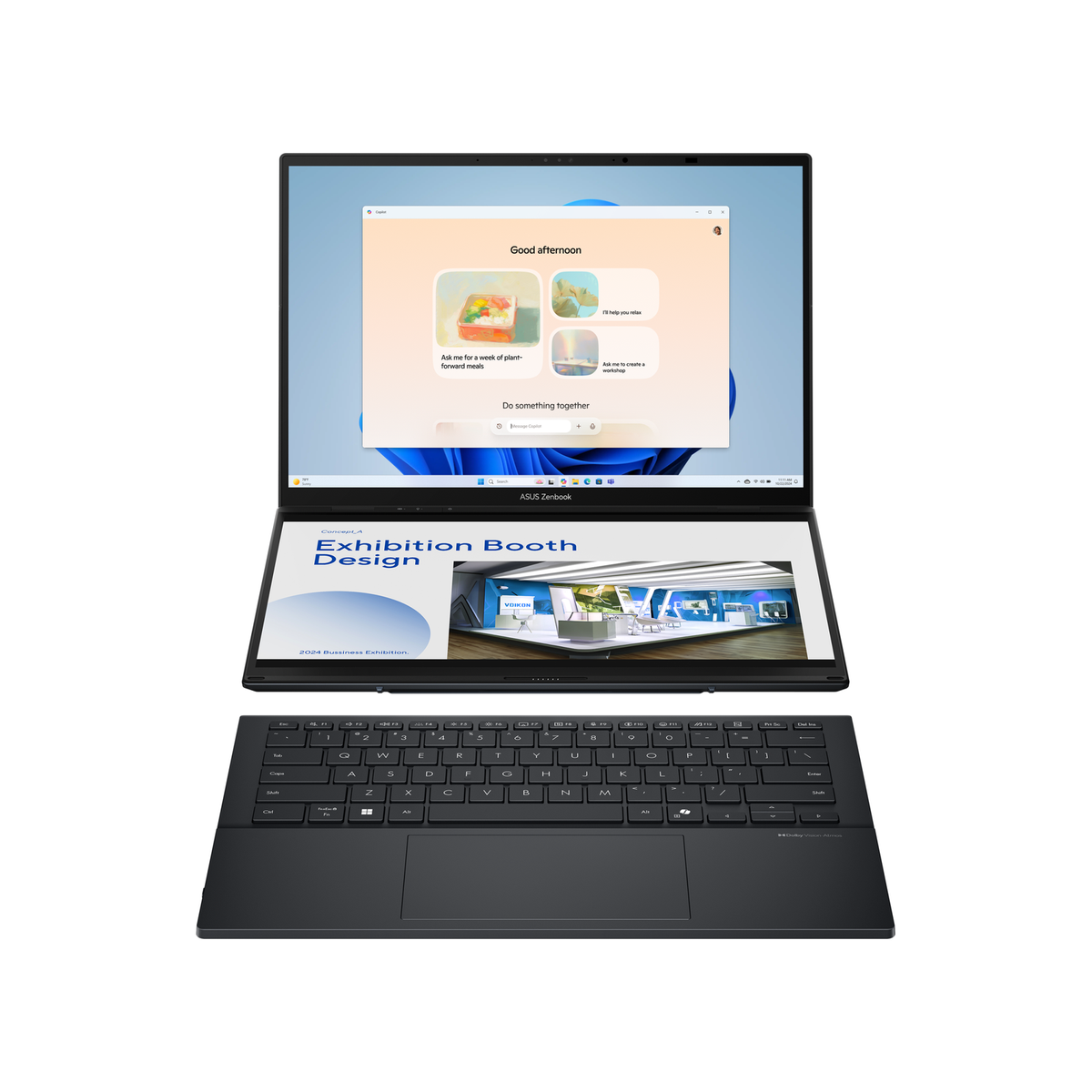 ASUS Zenbook DUO (UX8406) Laptop Inkwell Gray