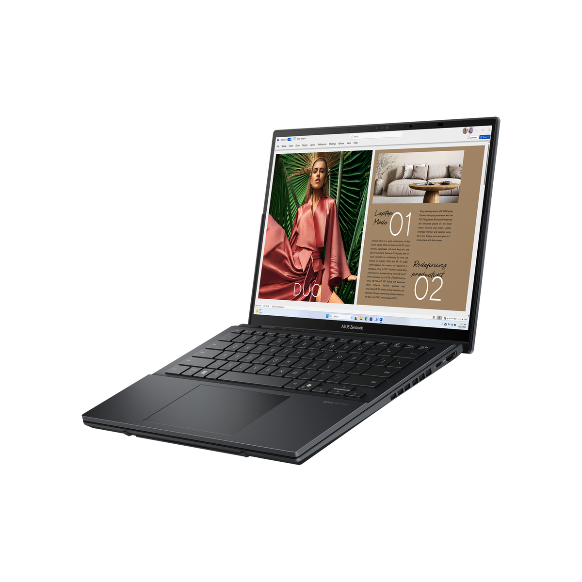 ASUS Zenbook DUO (UX8406) Laptop Inkwell Gray