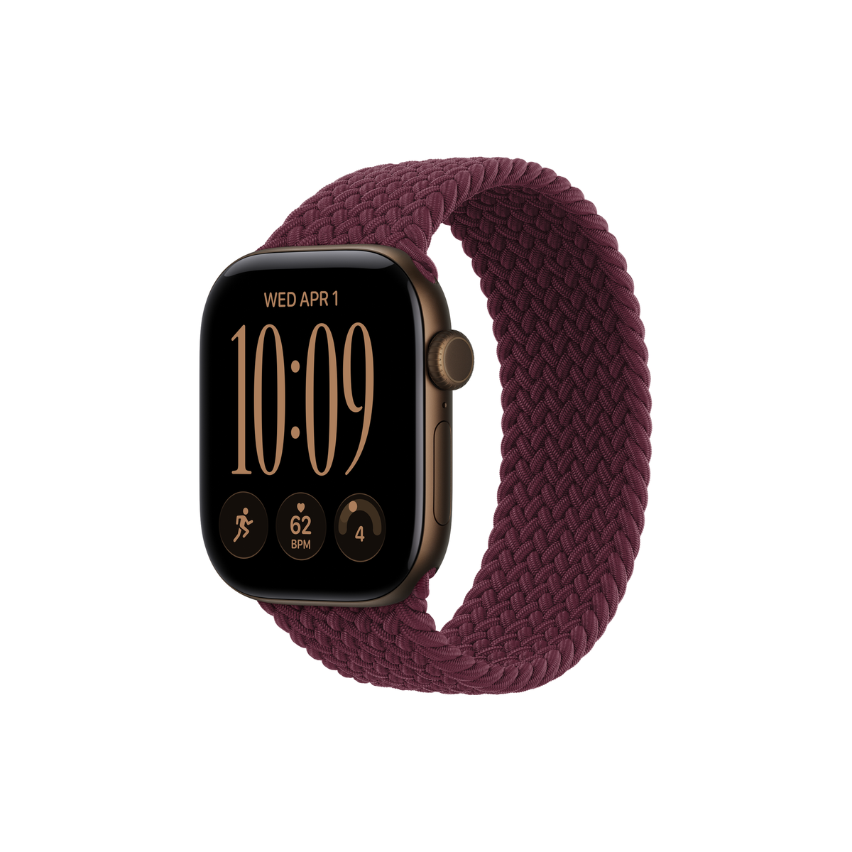 Apple Watch Series 12 — Aluminium 42mm, Braided Solo Loop