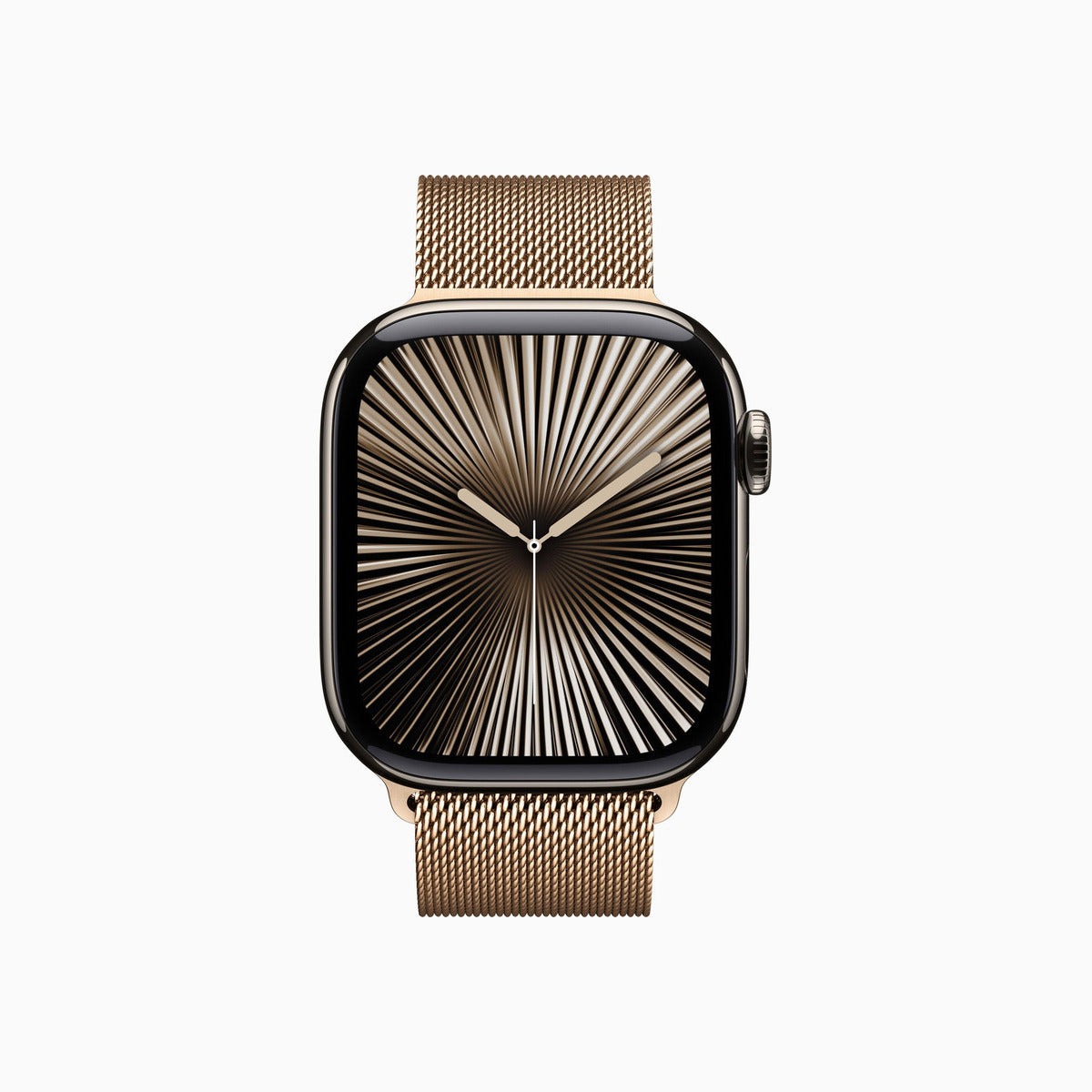 Apple Watch Series 10 42mm Titanium Case Milanese Loop