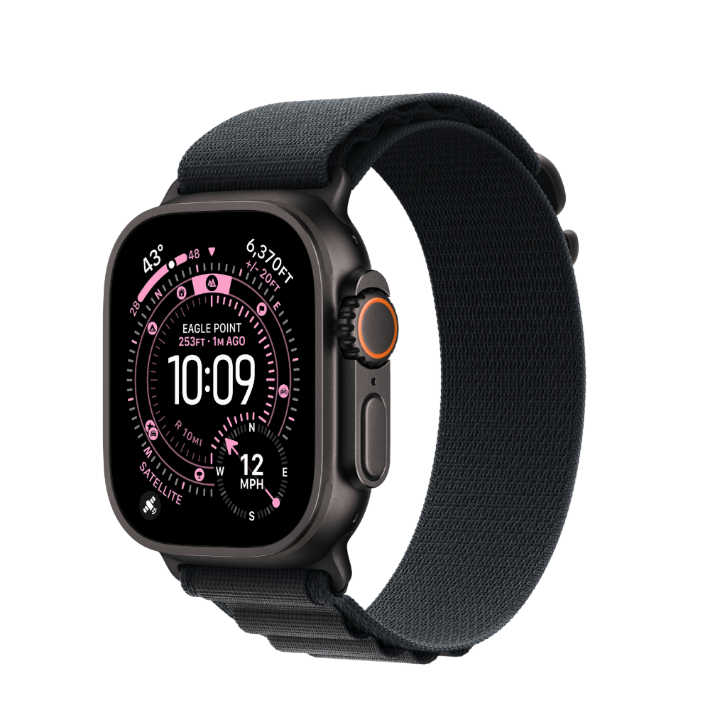Apple Watch Ultra 3 — Black Titanium + Alpine Loop - GPS+Cellular#color_black
