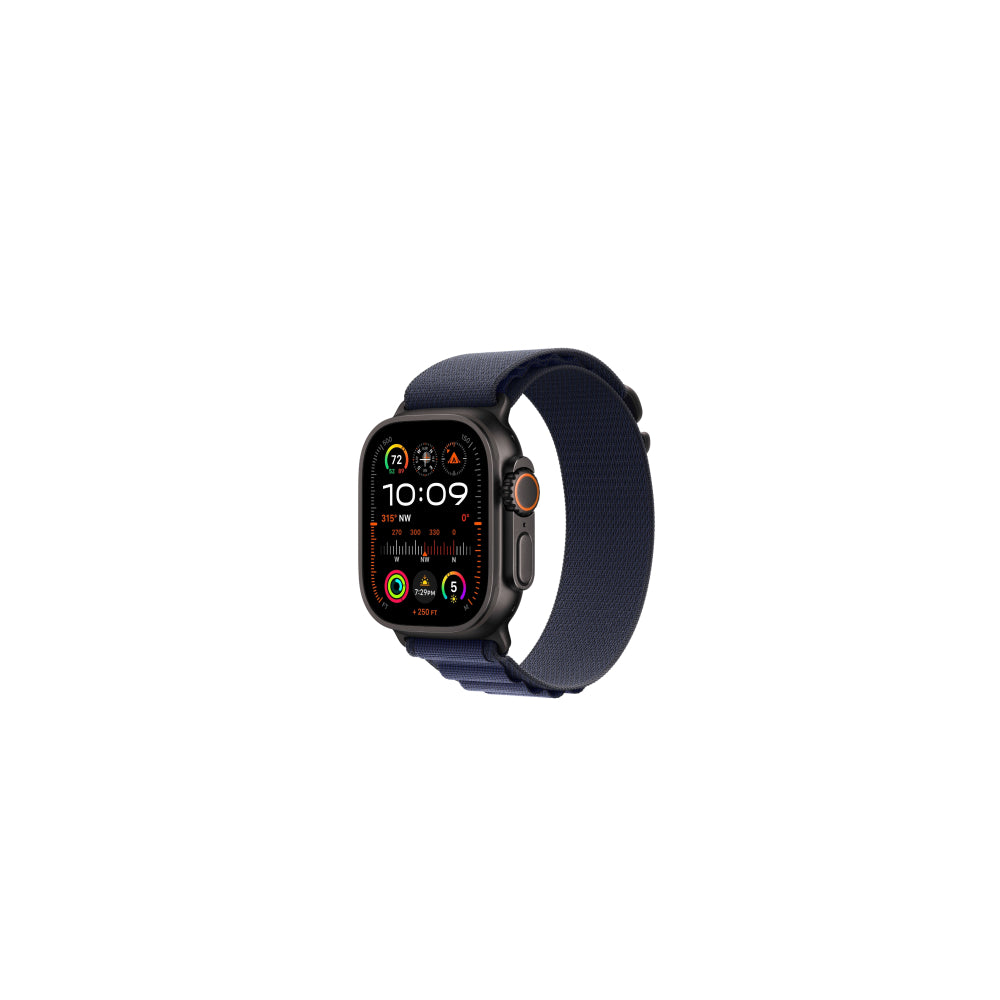 Apple Watch Ultra 3 Black Titanium Case Alpine Loop