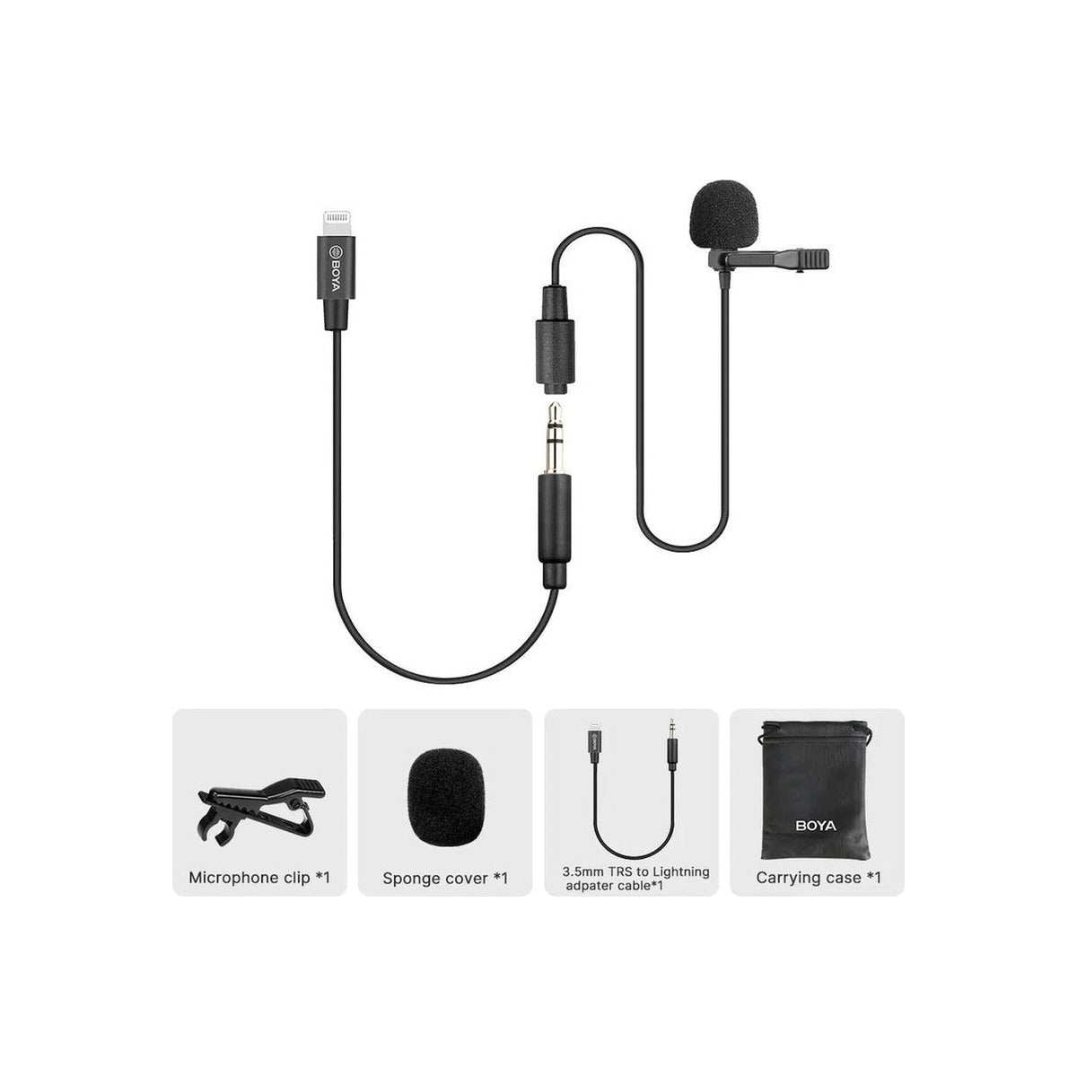 BOYA BY-M1 Lavalier Microphone