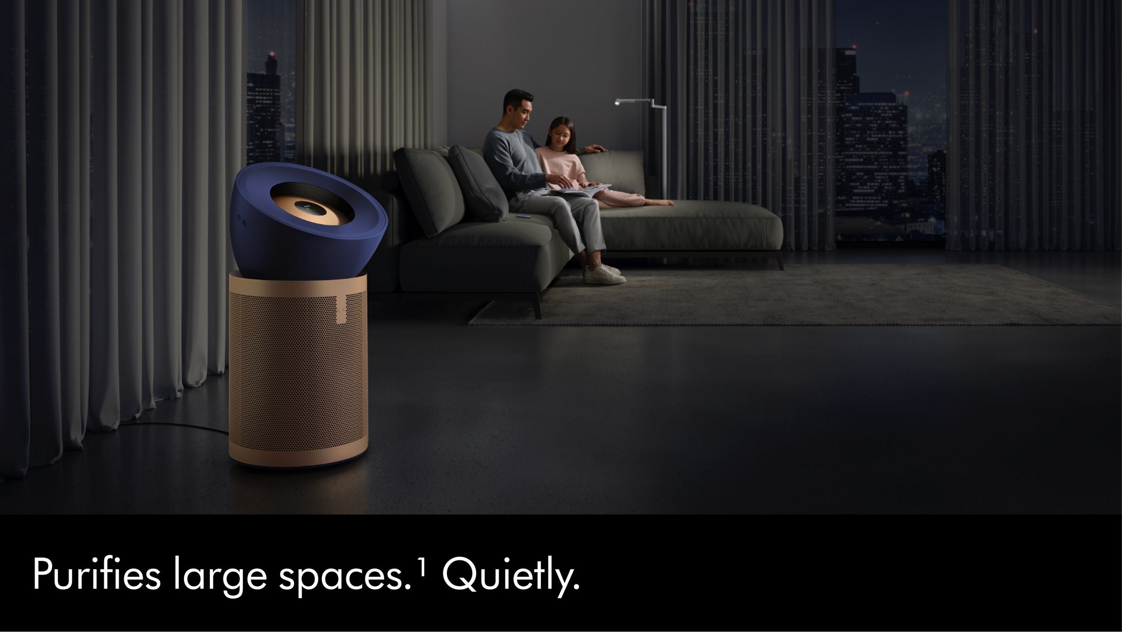 Dyson Purifier Big+Quiet Formaldehyde BP04 (Prussian Blue/Gold)