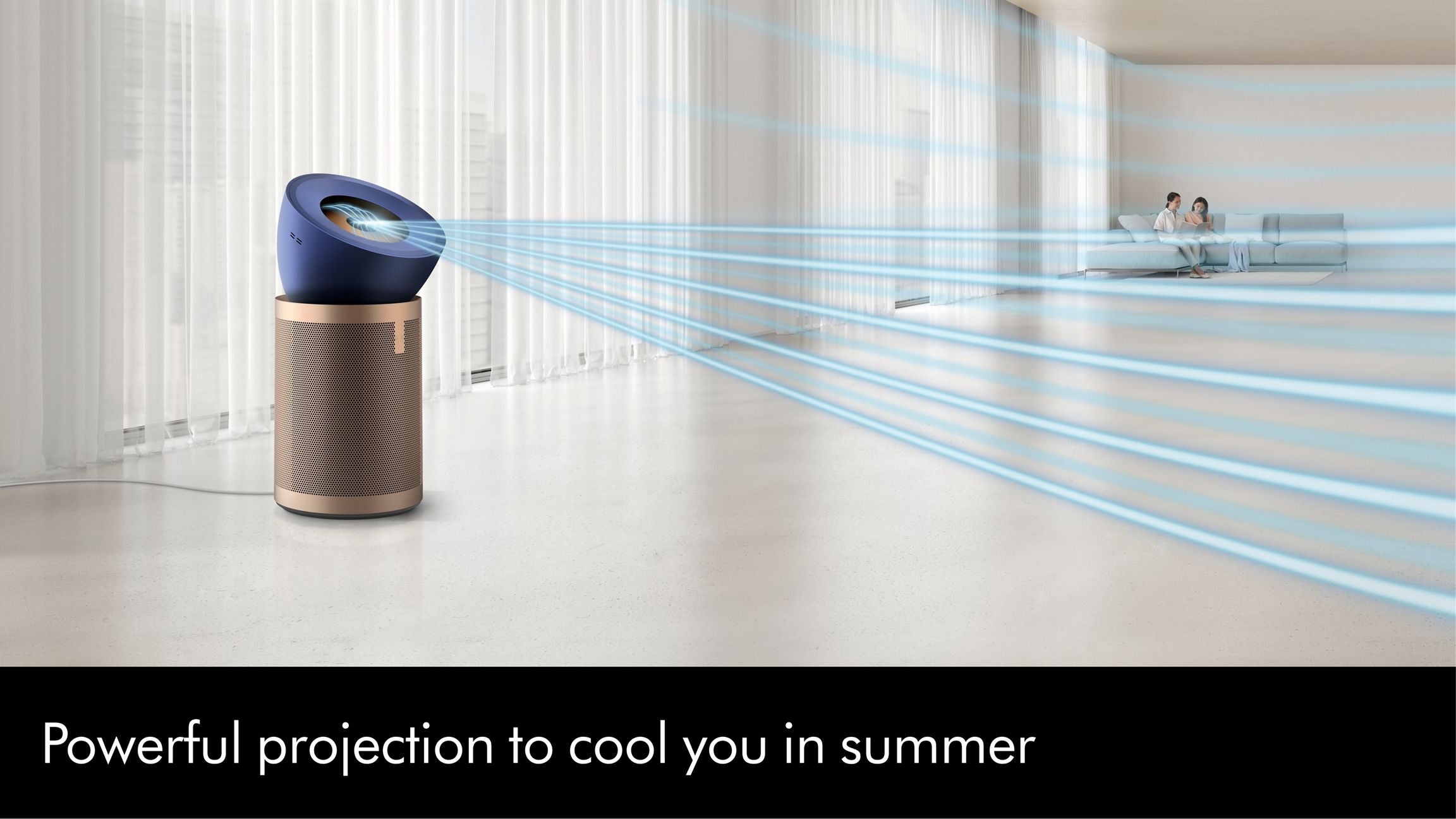 Dyson Purifier Big+Quiet Formaldehyde BP04 (Prussian Blue/Gold)