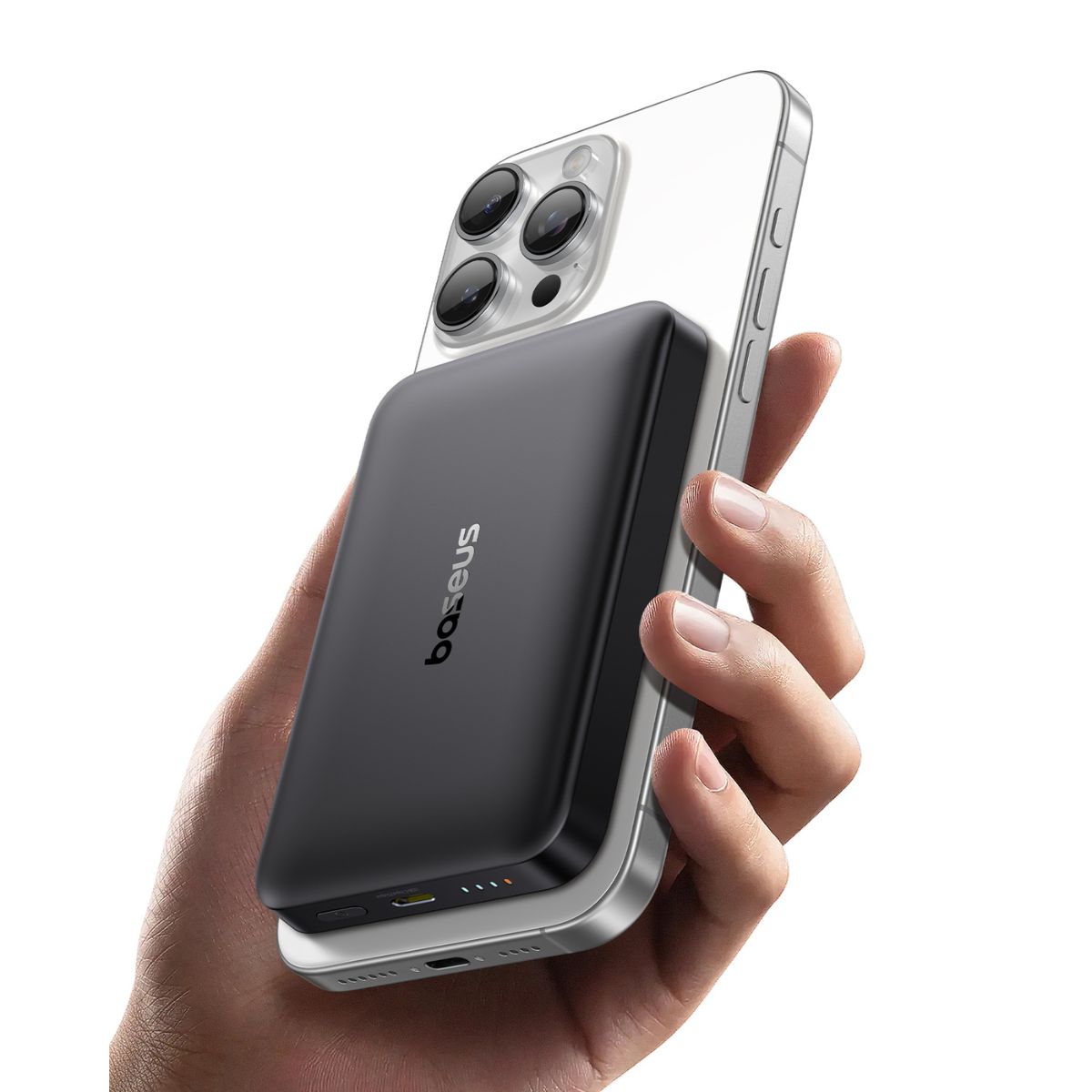 Baseus EnerFill FM12 Qi2 Magnetic Power Bank 10000mAh 22.5W Black