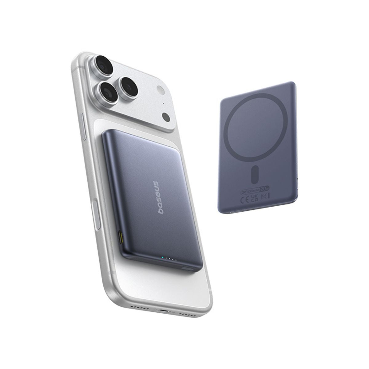 Baseus PicoGo AM31 Mini Magnetic Power Bank 5000mAh 20W Space Gray