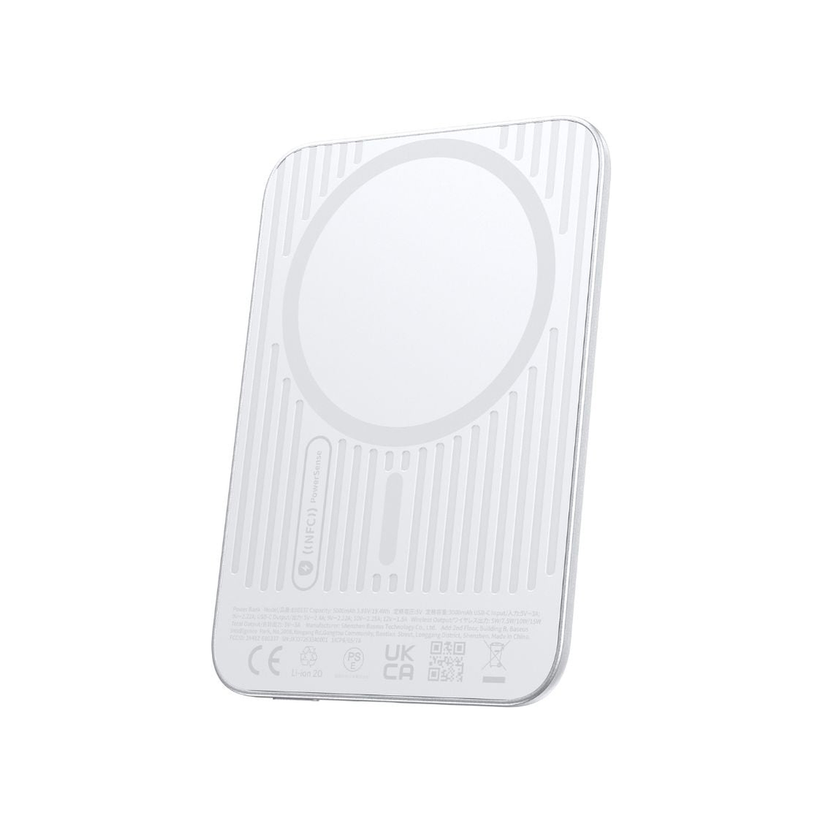 Baseus Picogo Air AM71 3C Magnetic Power Bank 5000mAh 22.5W Dark Cherry Edition Silver