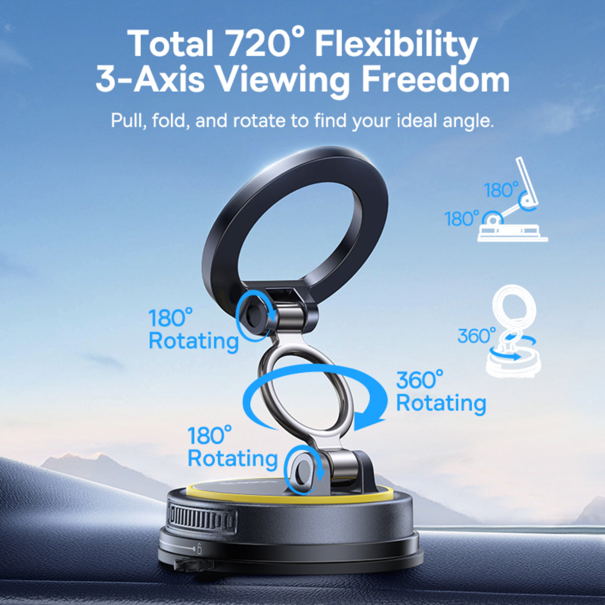 Baseus VC2 Flex Magnetic Car Mount Default