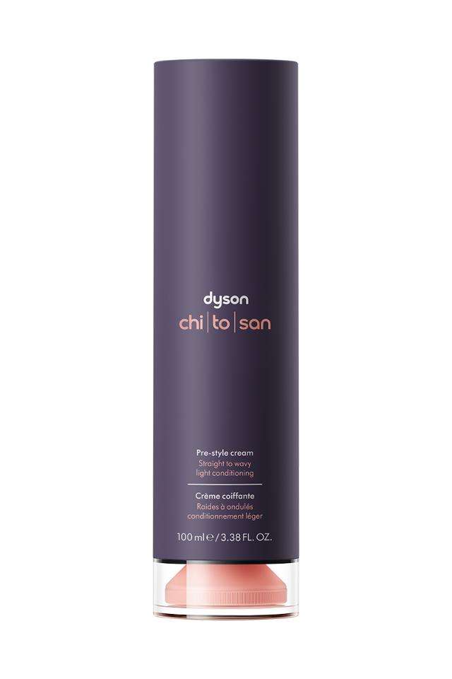 Dyson Chitosan™ Pre-style cream Straight to wavy light conditioning
