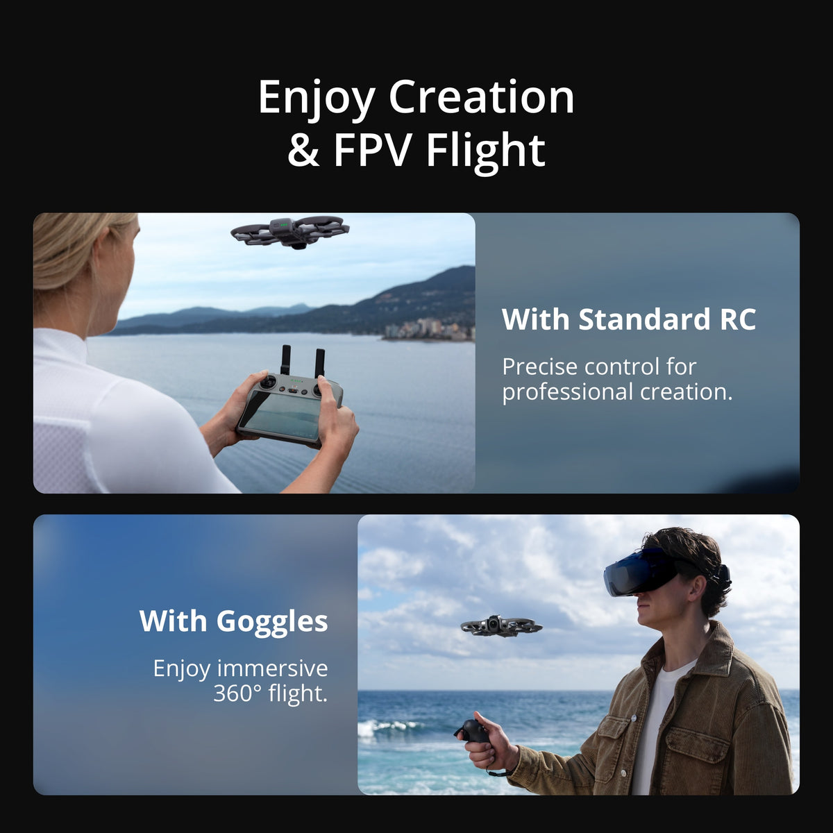 DJI Avata 360 Drone with DJI RC 2 Controller