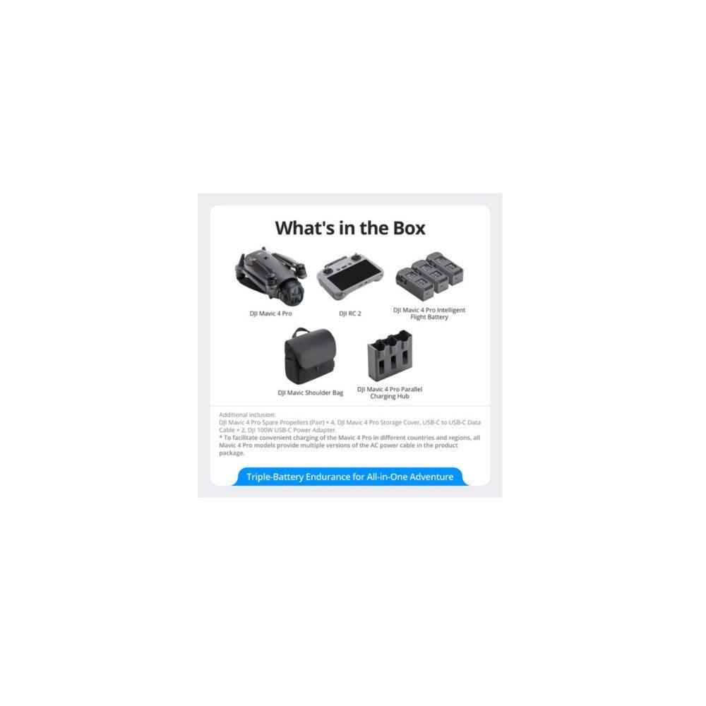 DJI Mavic 4 Pro Drone with Fly More Combo