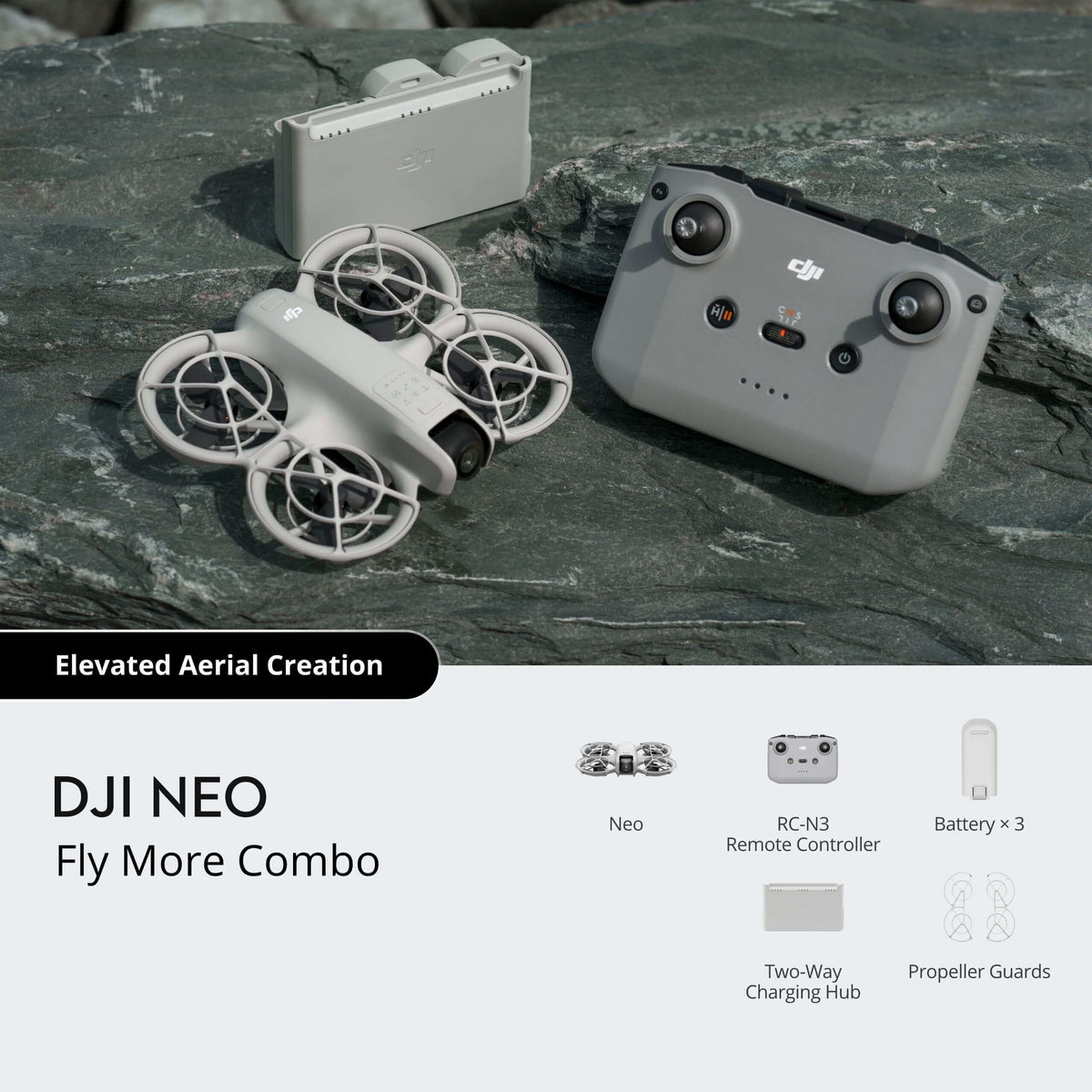 DJI NEO Drone with Remote (Fly More Combo)