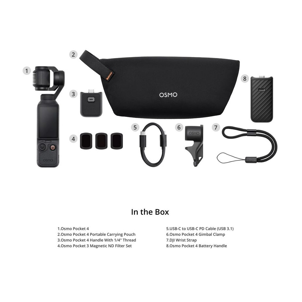 DJI Osmo Pocket 4 Travel Combo
