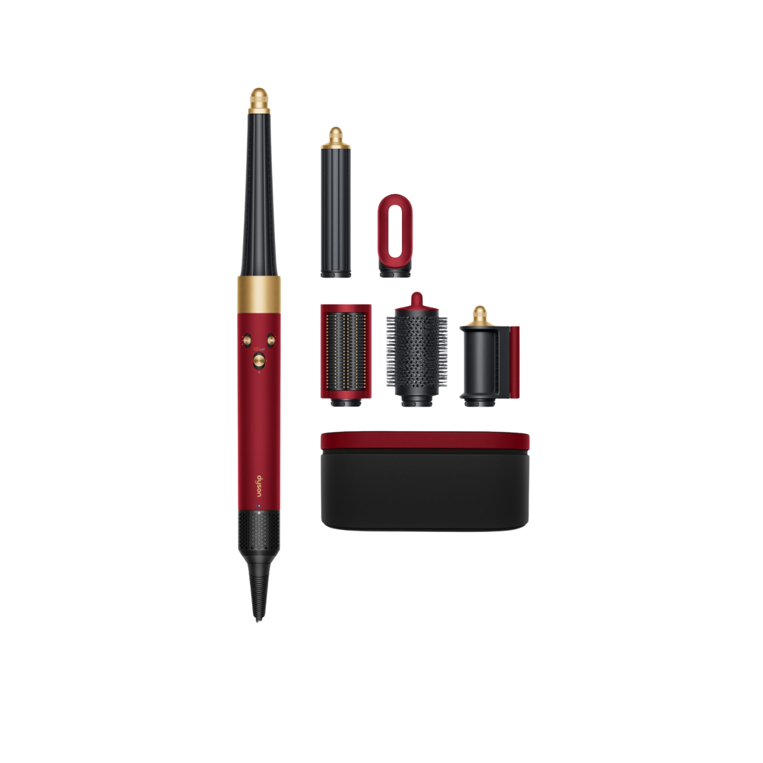 Dyson Airwrap I.D Styler (Bluetooth Enabled, RedVelvet / Gold)
