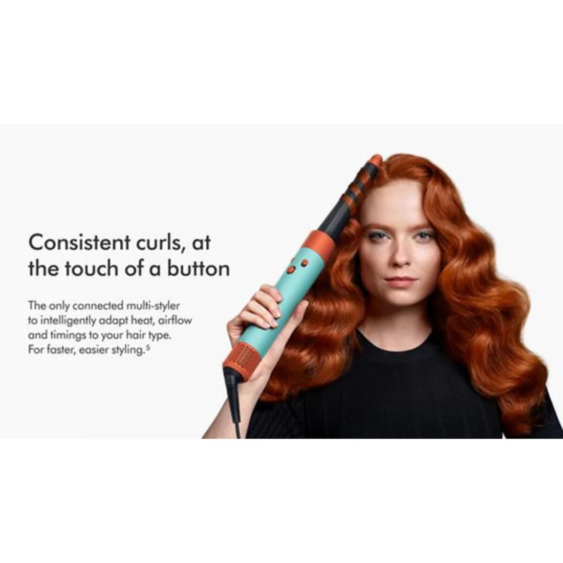 Dyson Airwrap i.d. Straight+Wavy Multi-styler and Dryer - Ceramic Patina/Topaz