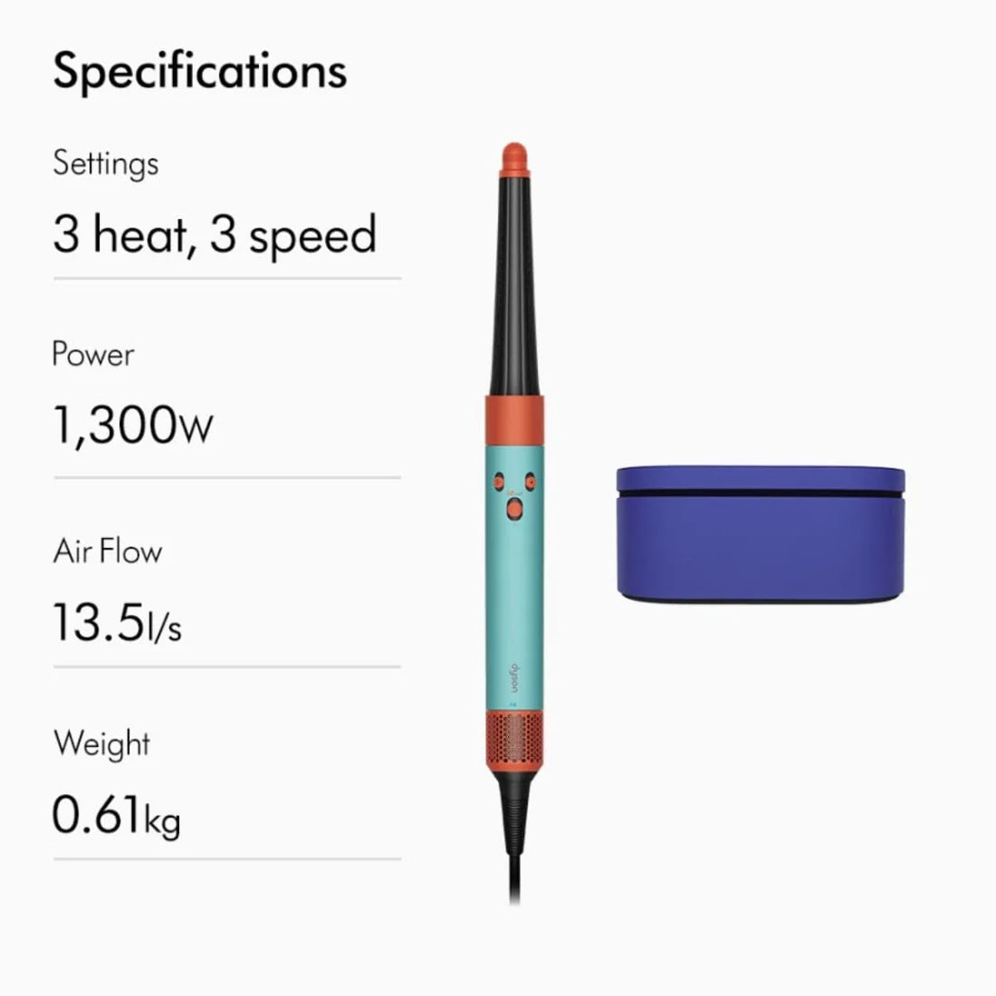 Dyson Airwrap i.d. Straight+Wavy Multi-styler and Dryer - Ceramic Patina/Topaz