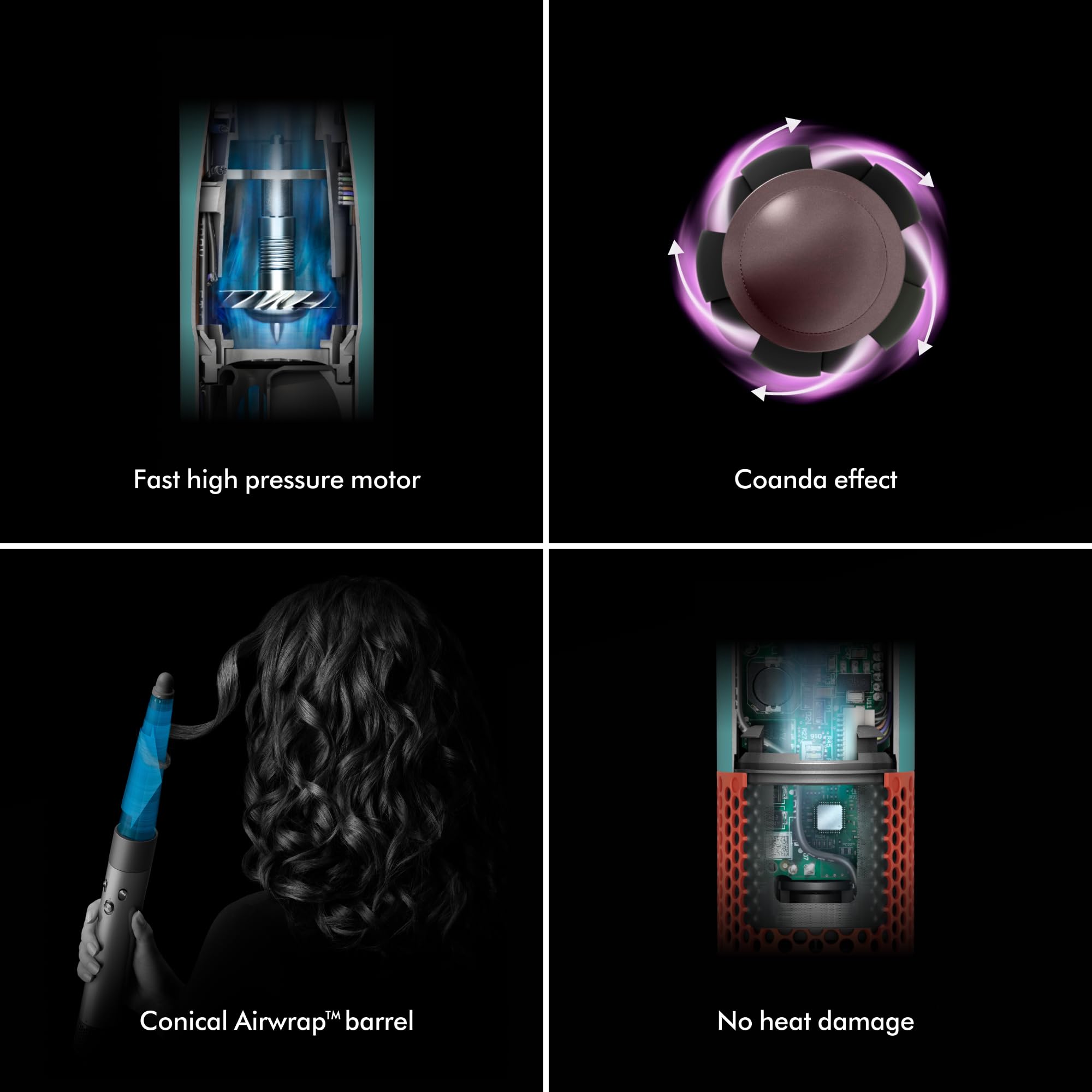 Dyson Airwrap i.d. Multi-Styler & Dryer features