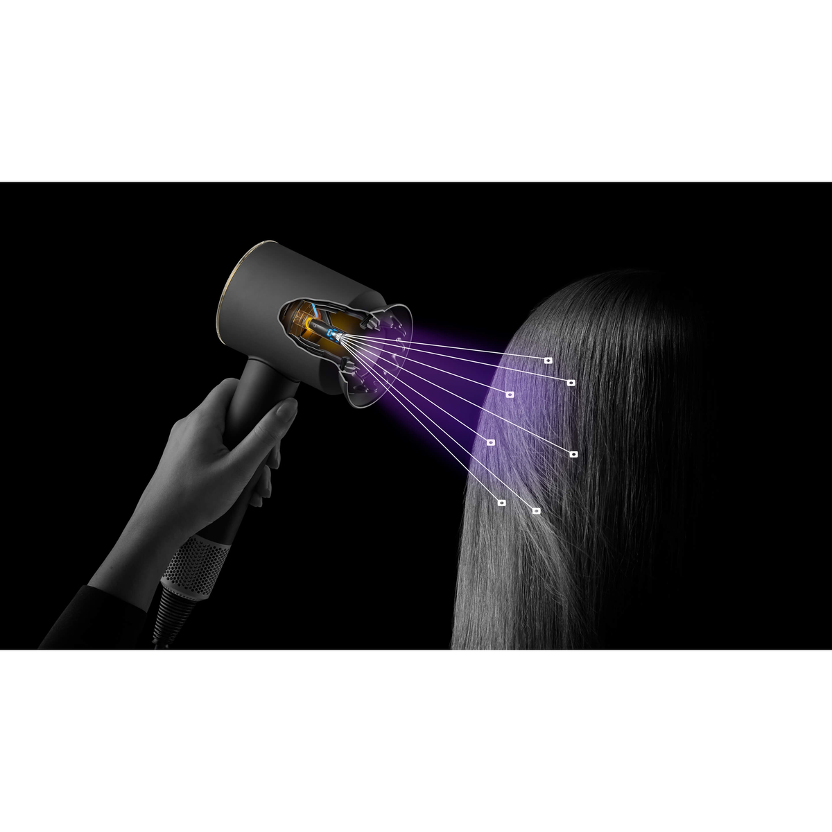 Dyson Supersonic Nural™ hair dryer (Plum and Copper)