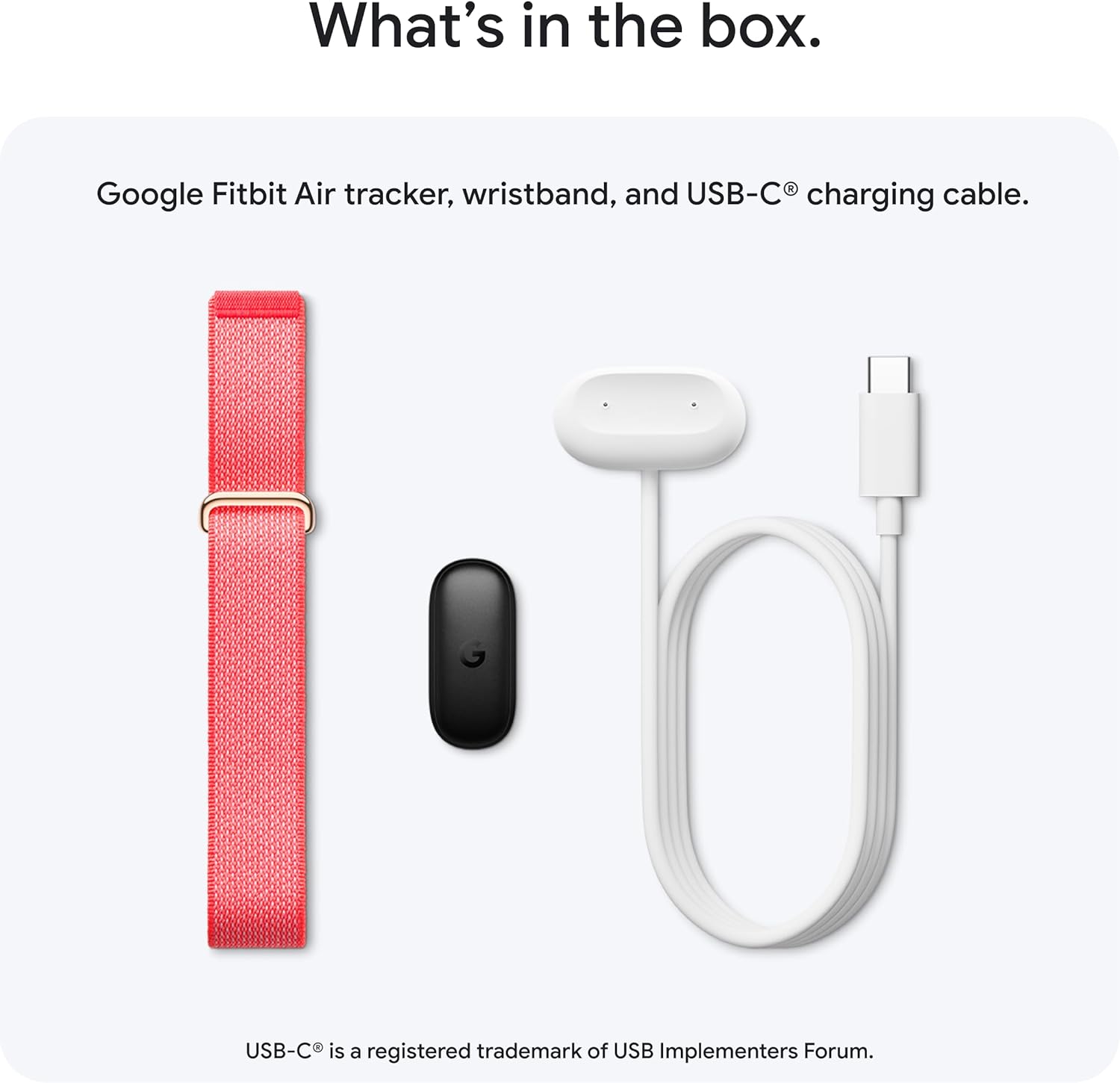 Google Fitbit Air Berry