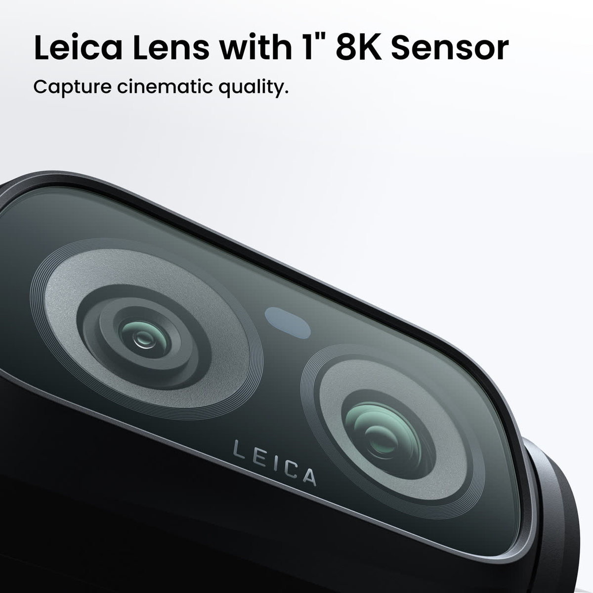 Insta360 Luna Ultra Dual-Lens 8K Gimbal Camera - Standard Bundle - Midnight Black