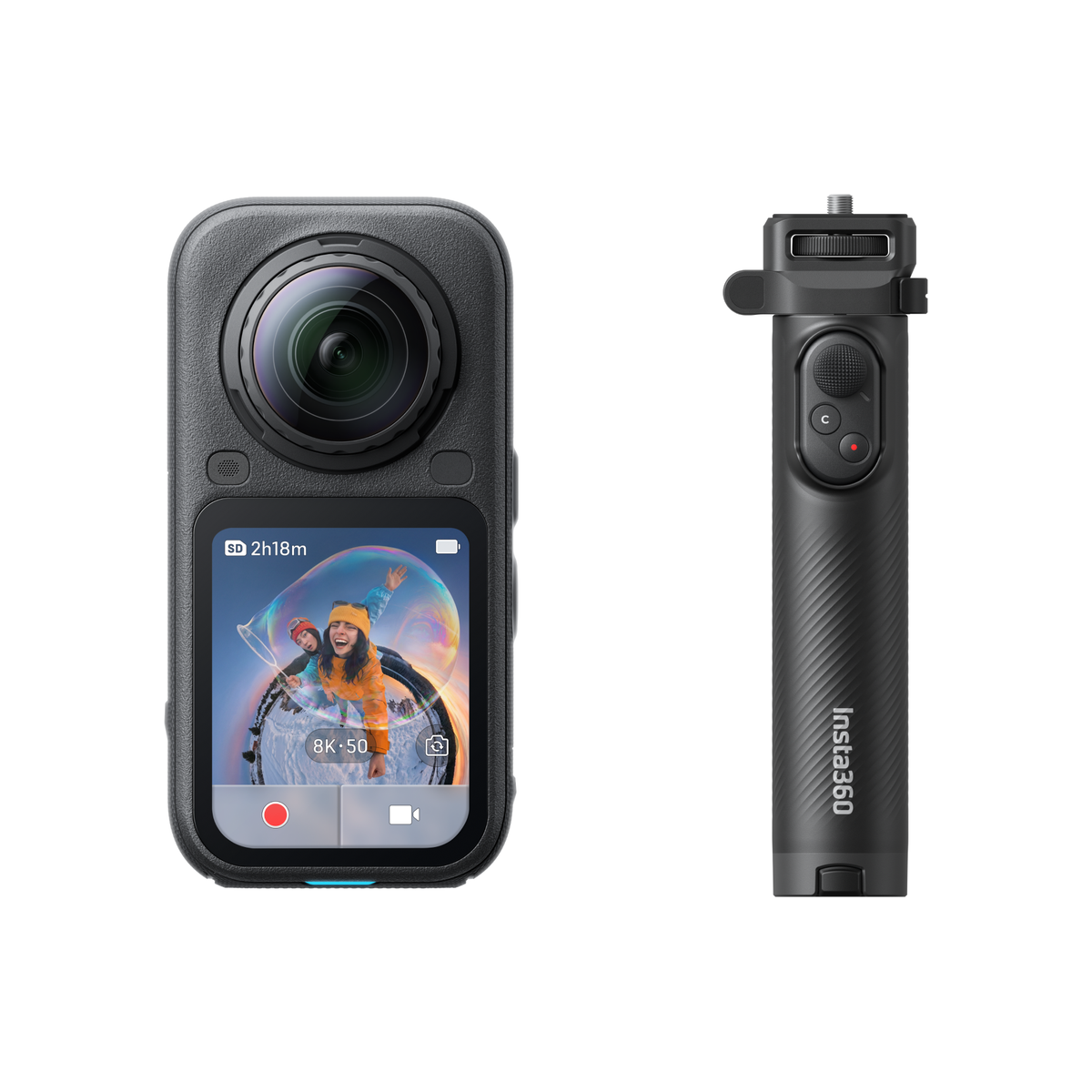 Insta360 X6 8K 360 Action Camera Midnight Black