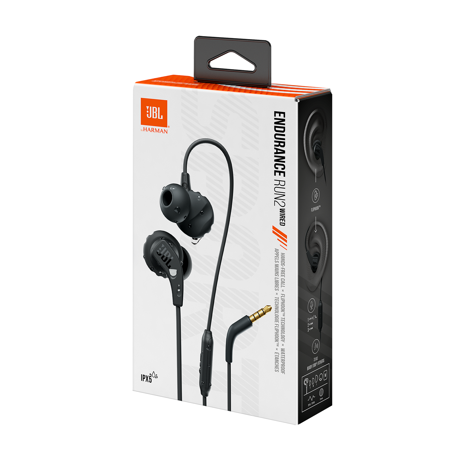 JBL Endurance Run 2 Wired Black