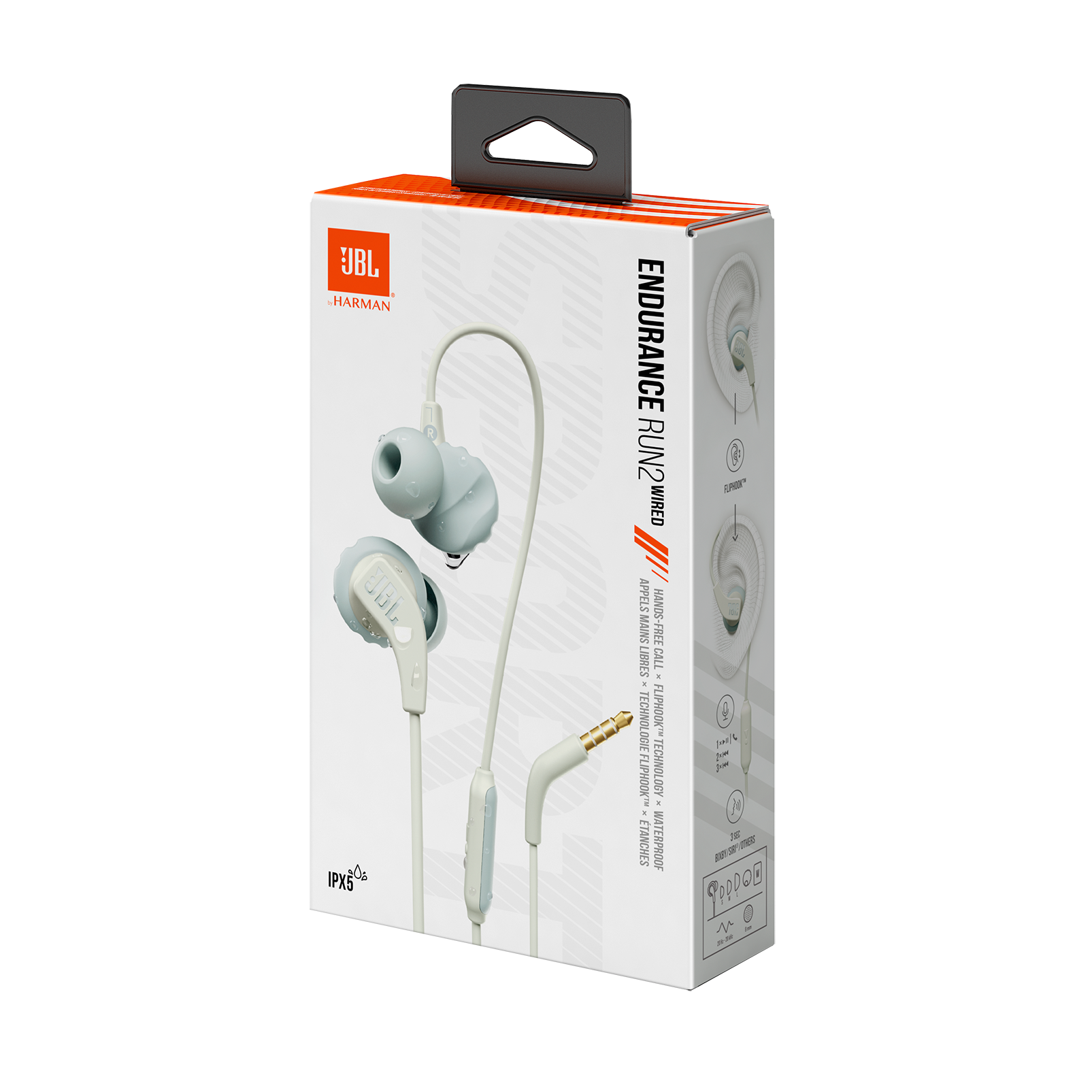JBL Endurance Run 2 Wired White