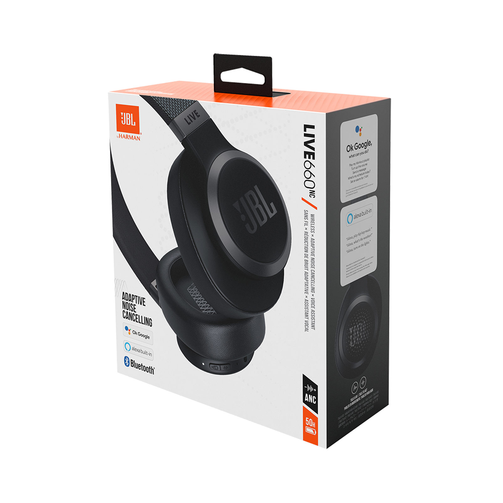JBL Live 660NC Black