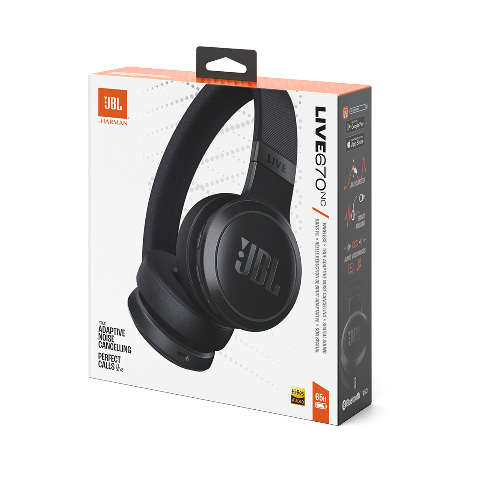 JBL Live 670NC Black