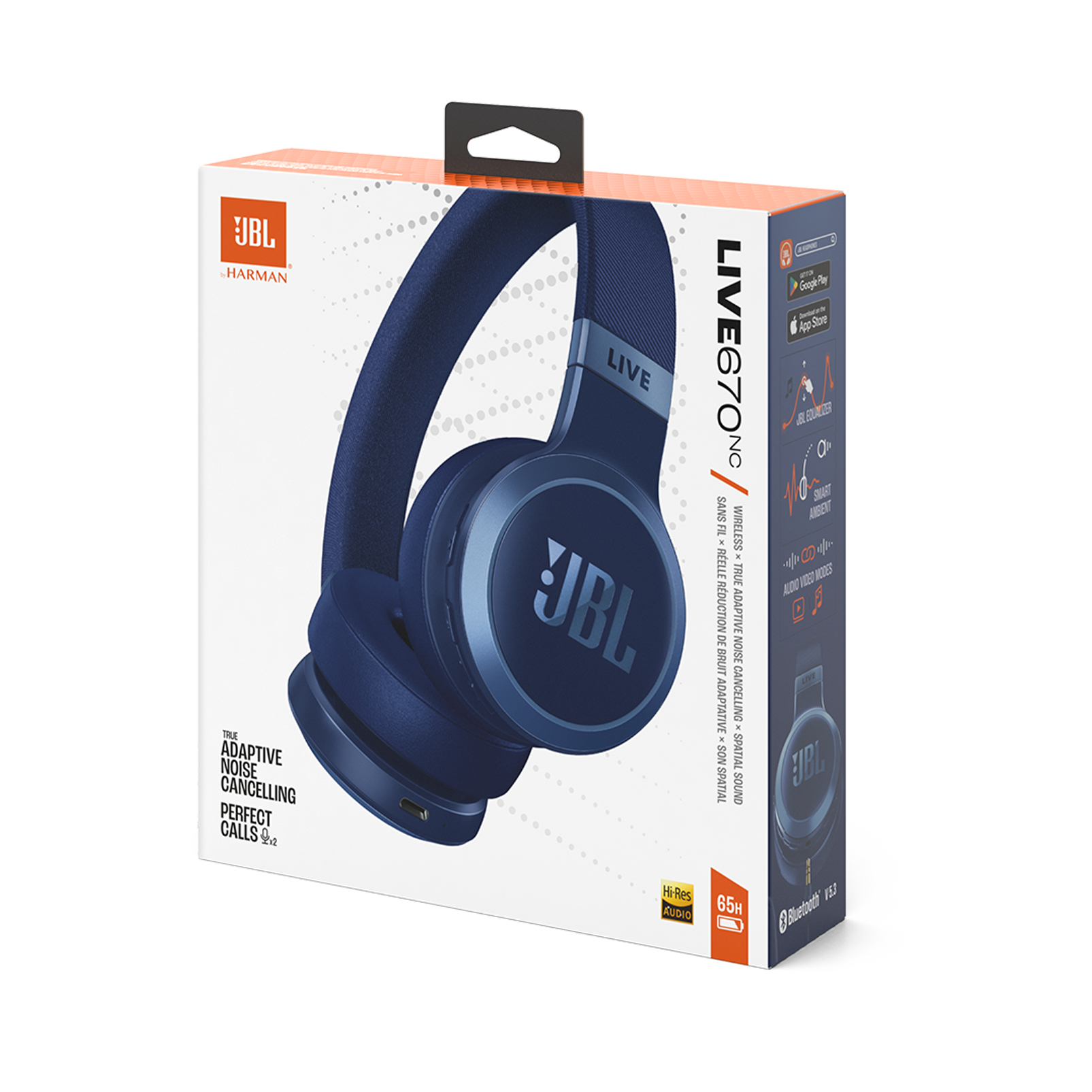 JBL Live 670NC Blue