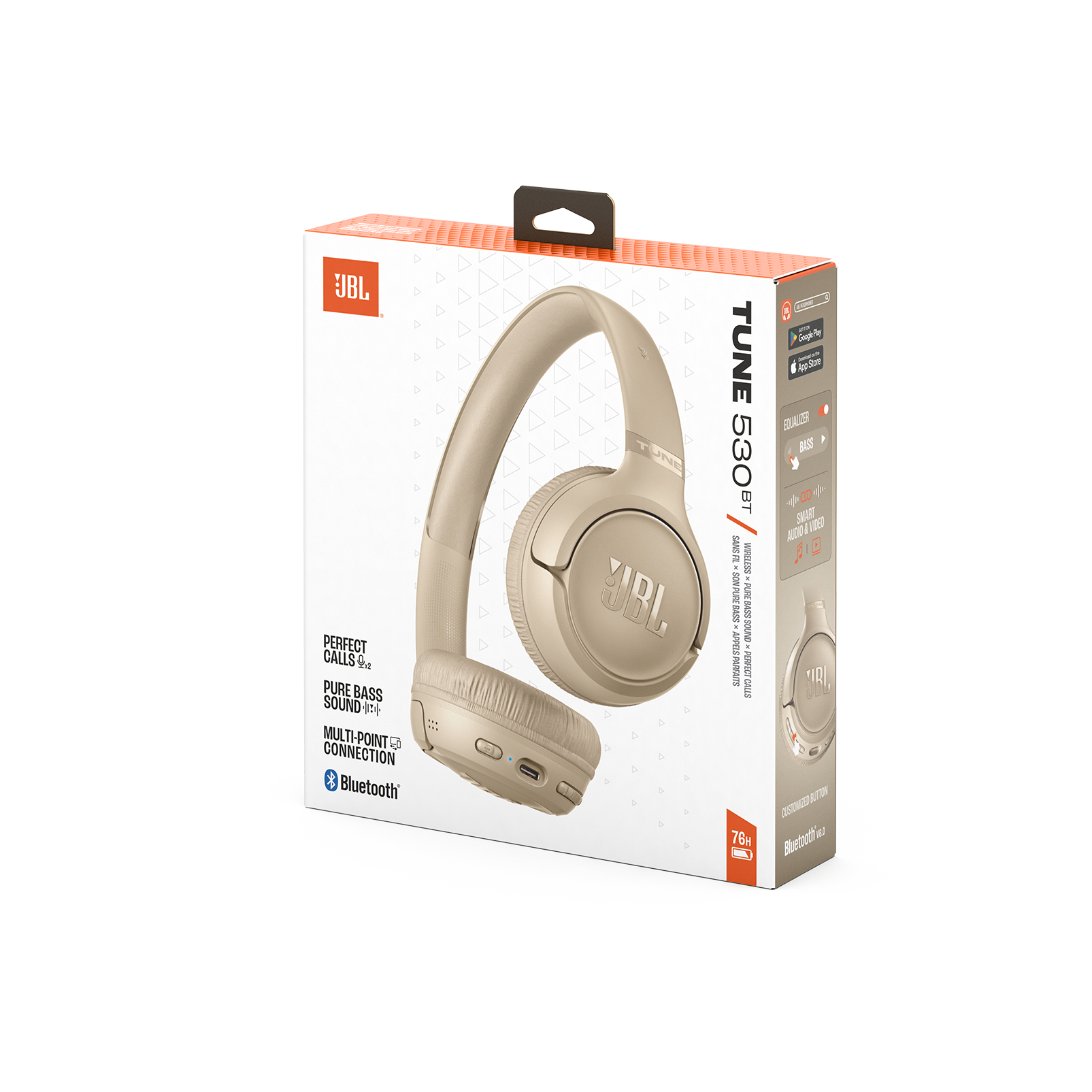 JBL Tune 530BT Beige