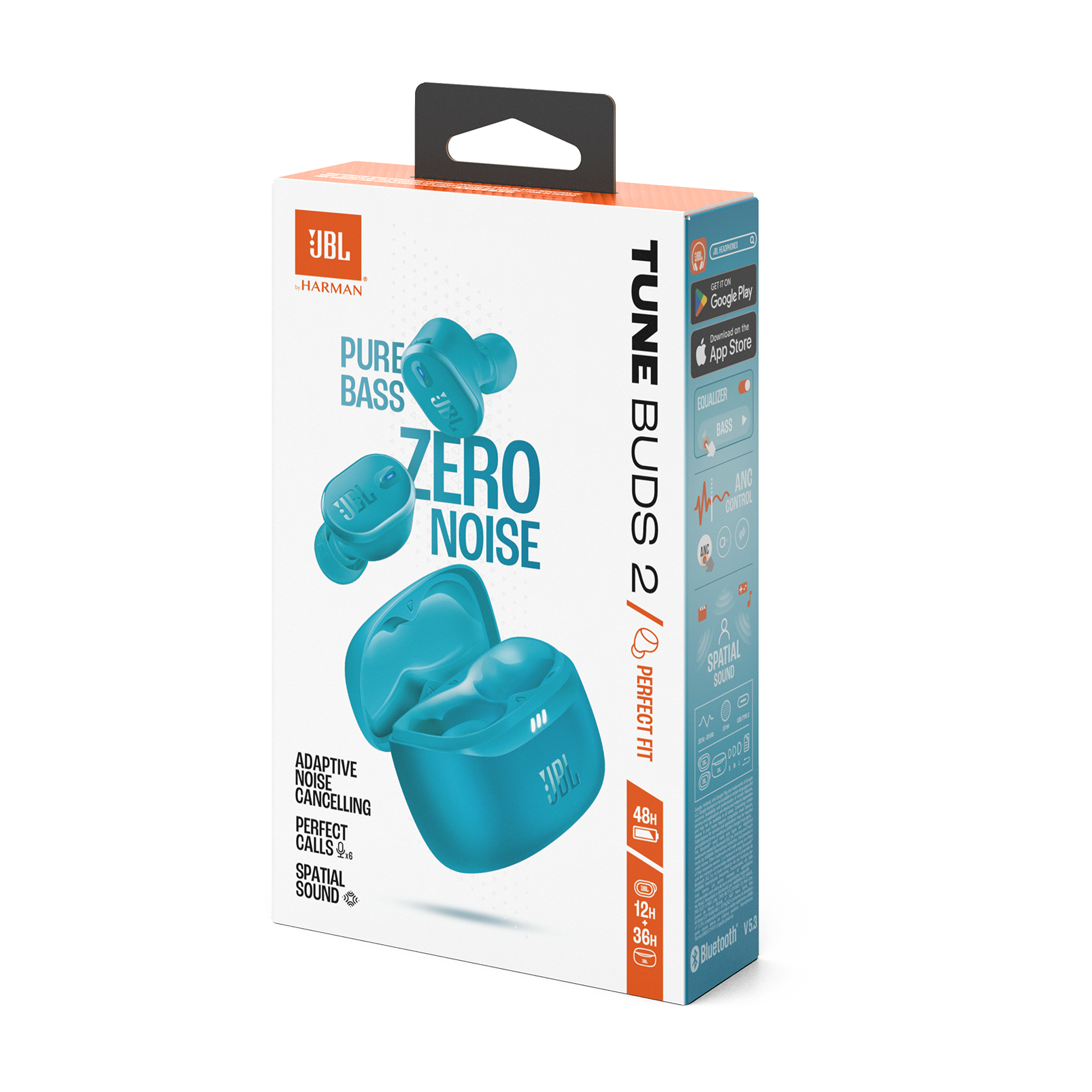 JBL Tune Buds 2 Turquoise