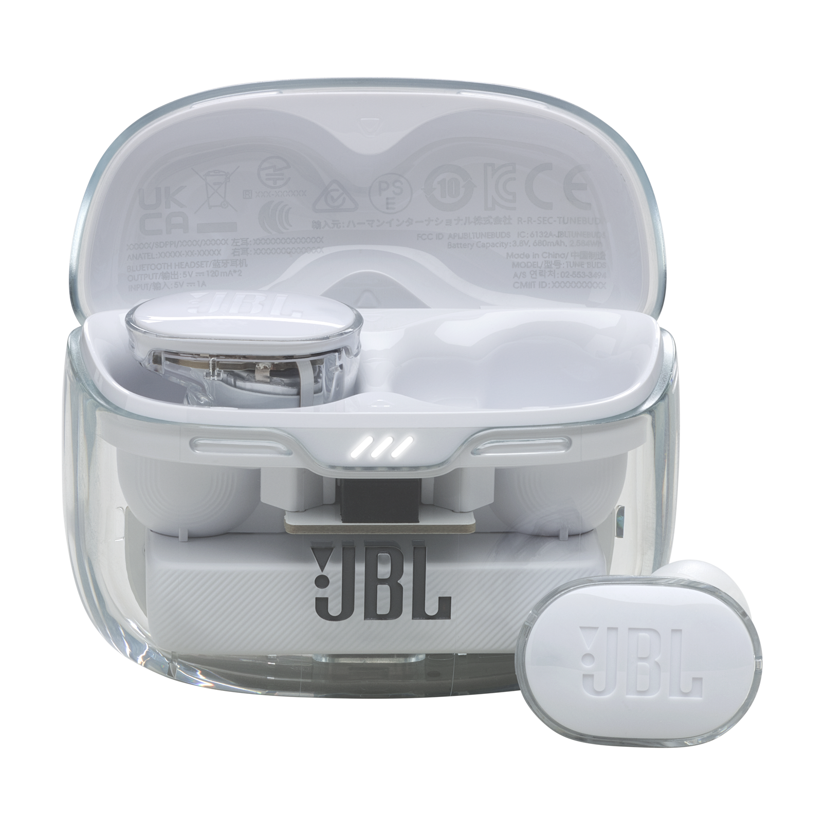 JBL Tune Buds Ghost Edition Ghost White