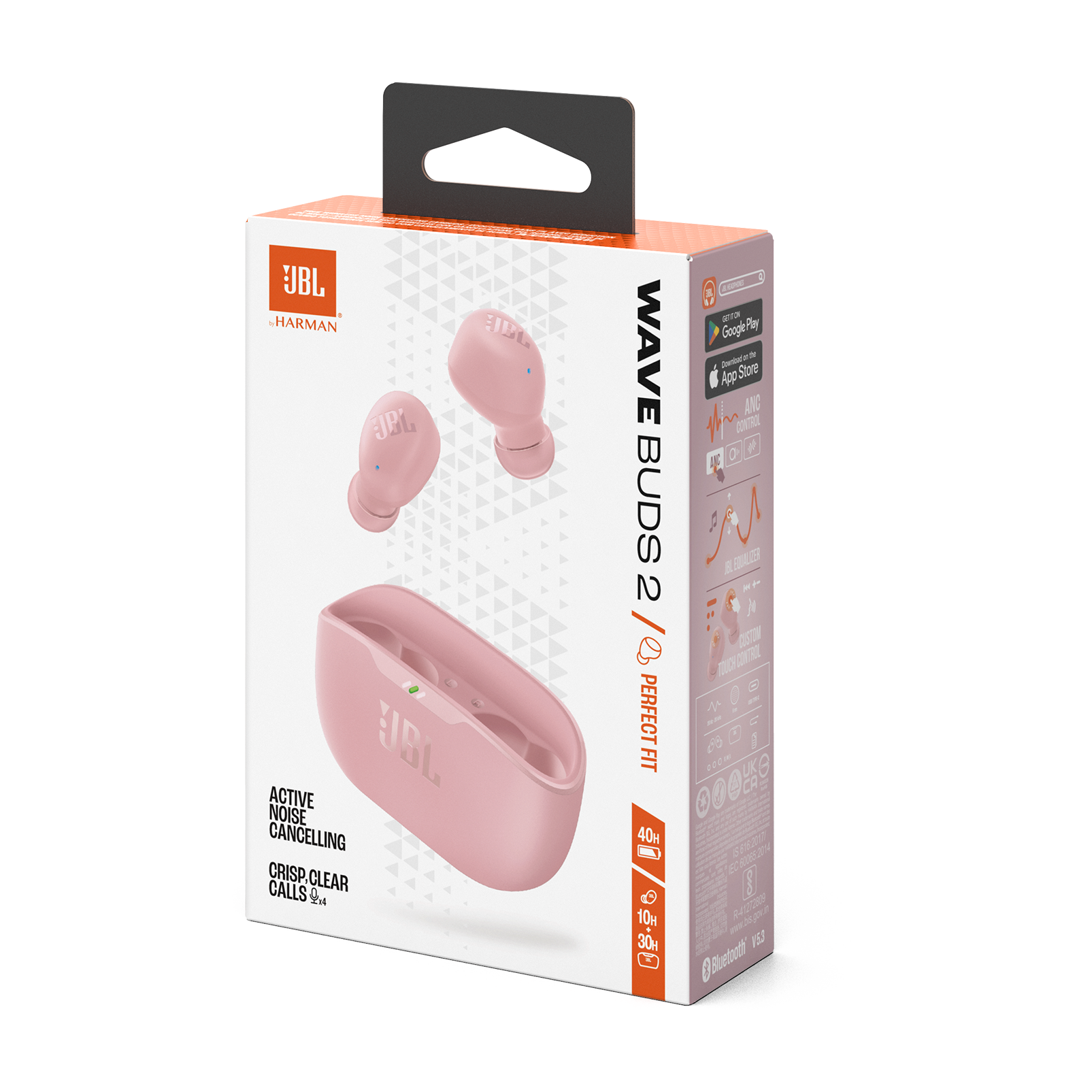 JBL Wave Buds 2 Pink