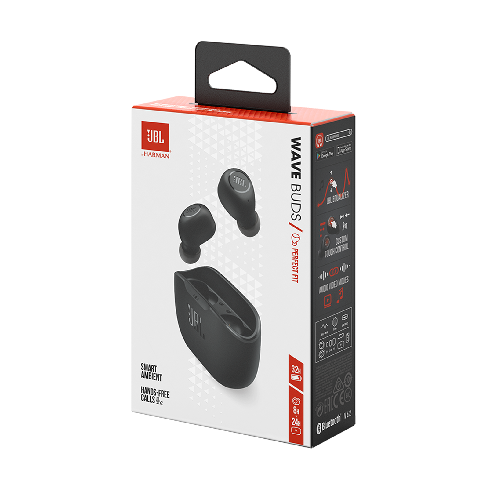 JBL Wave Buds Black