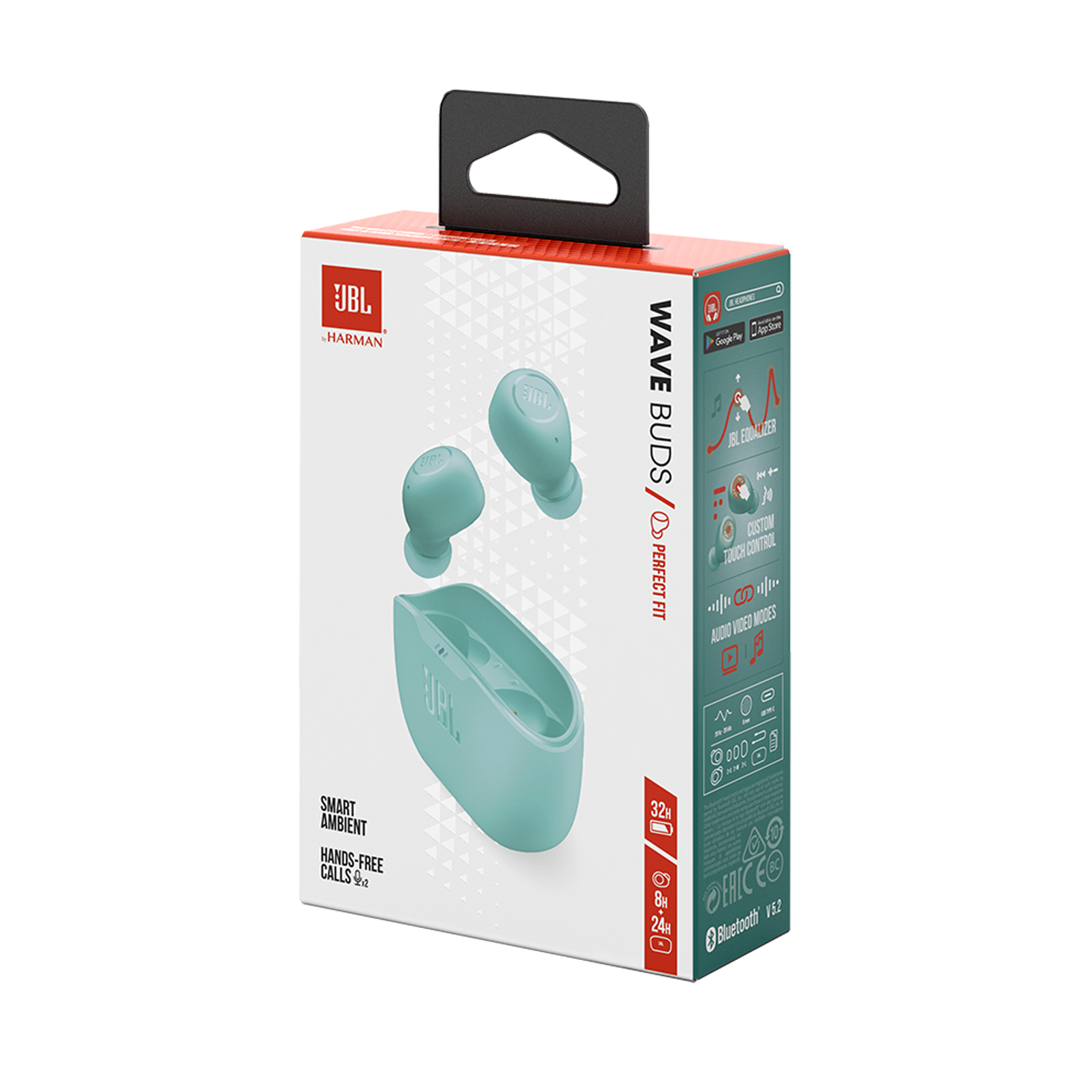 JBL Wave Buds Mint