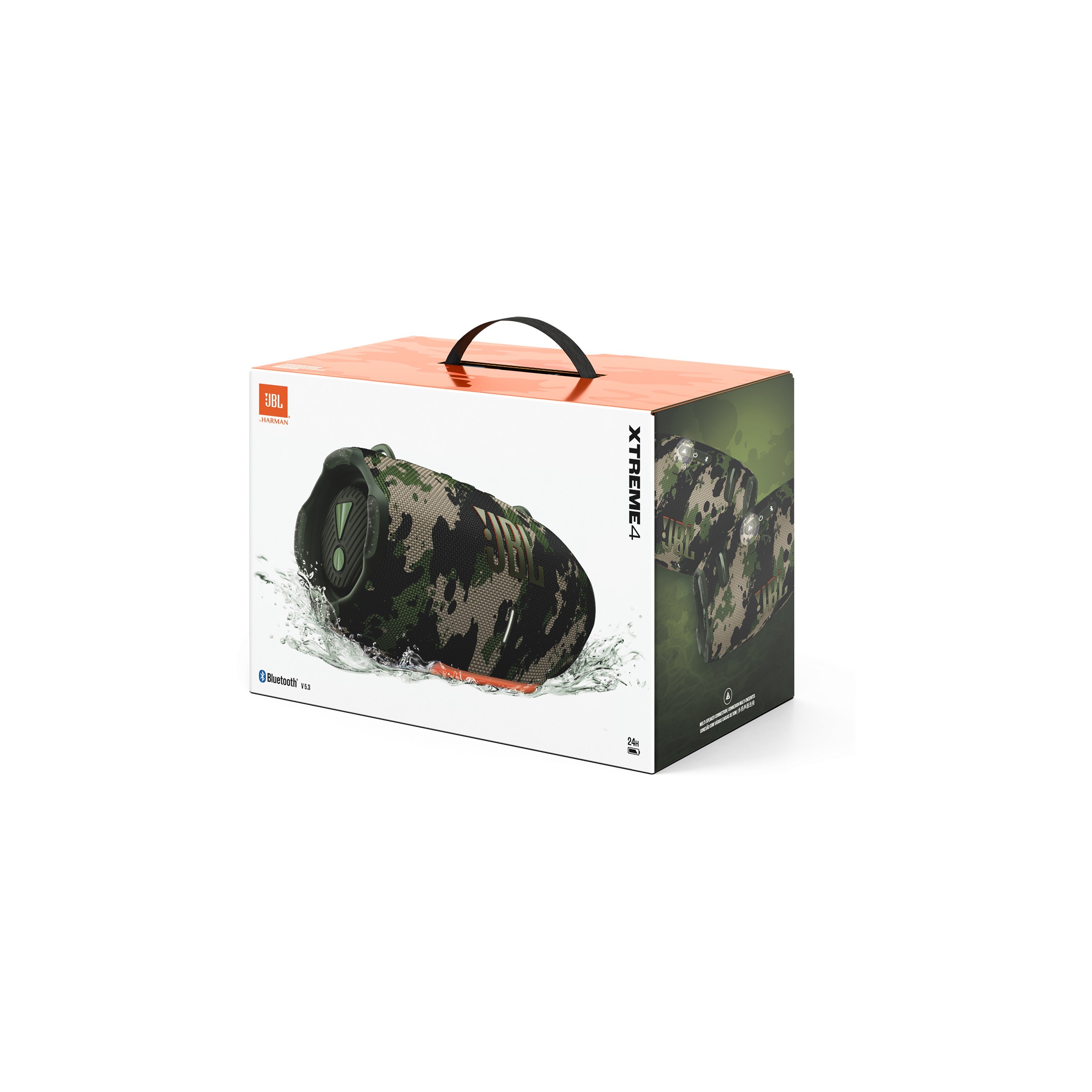 JBL Xtreme 4 Portable Waterproof Speaker with Massive JBL Pro Sound and a Convenient Shoulder Strap