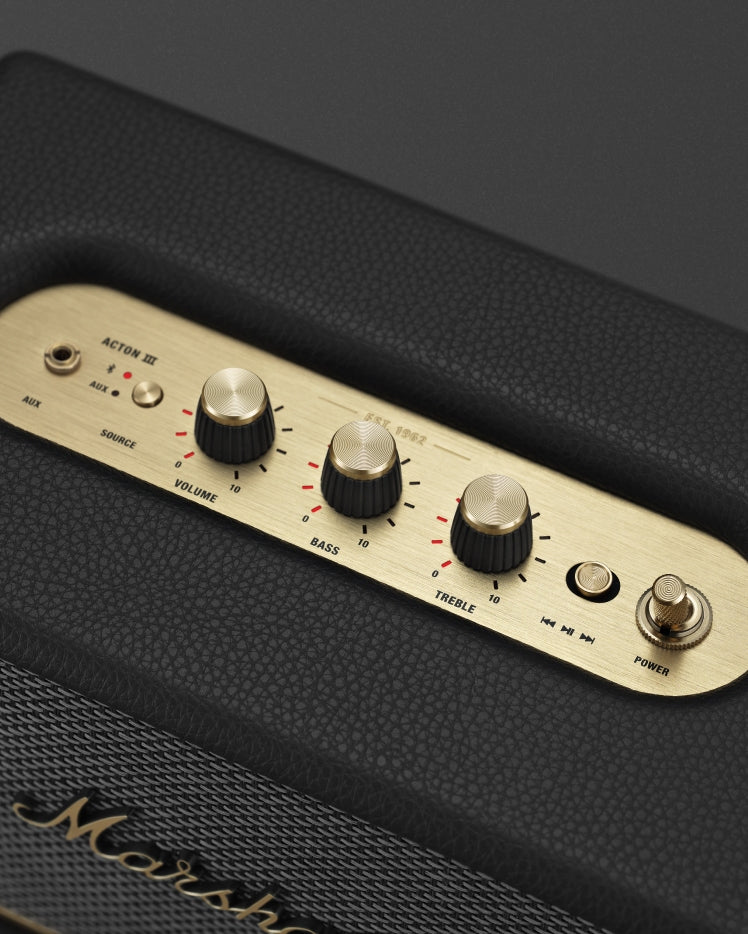 Marshall Acton III Wireless Speaker Black