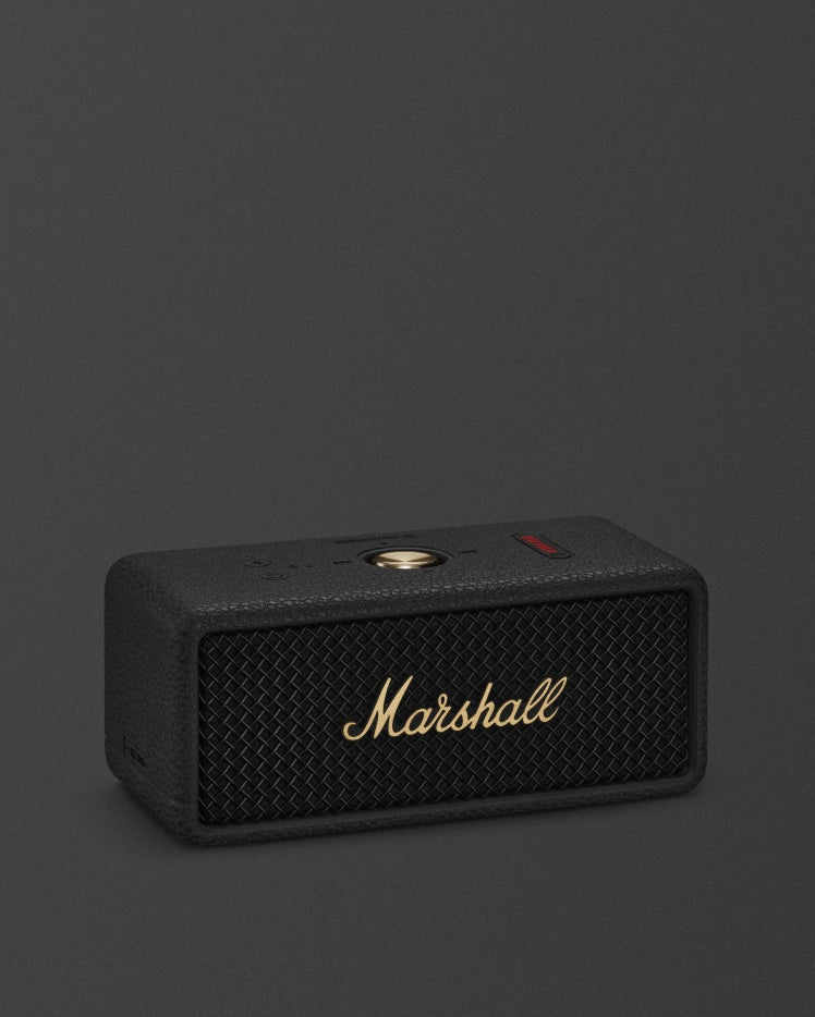 Marshall Emberton III Portable Speaker Black And Brass