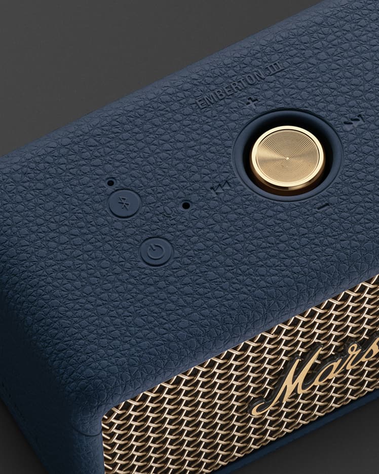 Marshall Emberton III Portable Speaker Midnight Blue