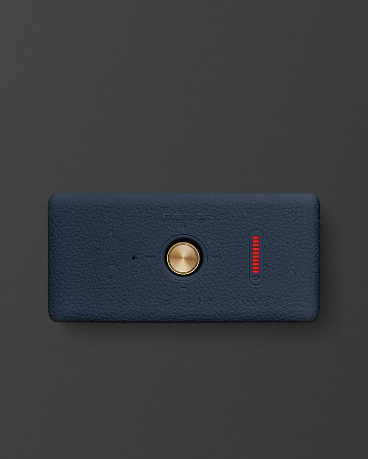 Marshall Emberton III Portable Speaker Midnight Blue