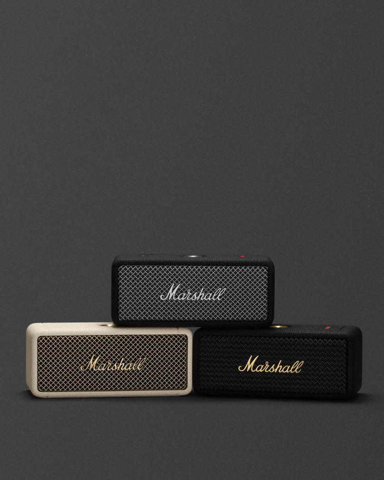 Marshall Emberton II Portable Speaker Black And Brass