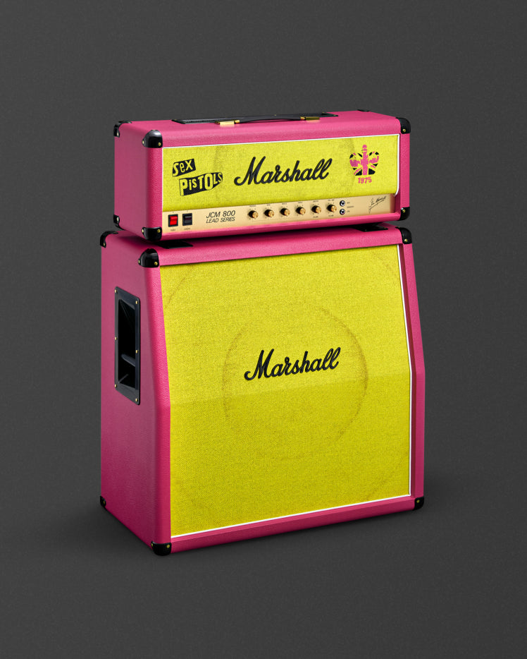 Marshall JCM 800 Sex Pistols 50th Anniversary Half Stack official gallery