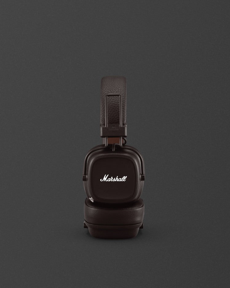 Marshall Major IV Wireless Headphones Brown